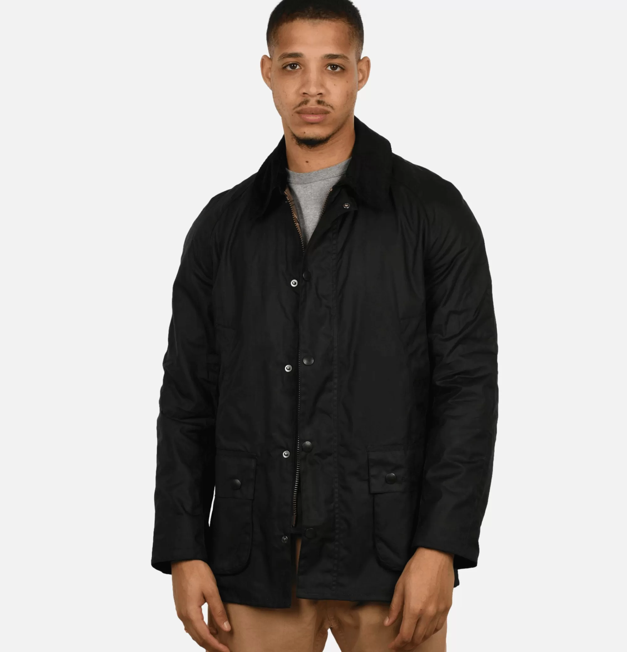 BARBOUR Ashby Jacket Marine^ Blousons & Manteaux