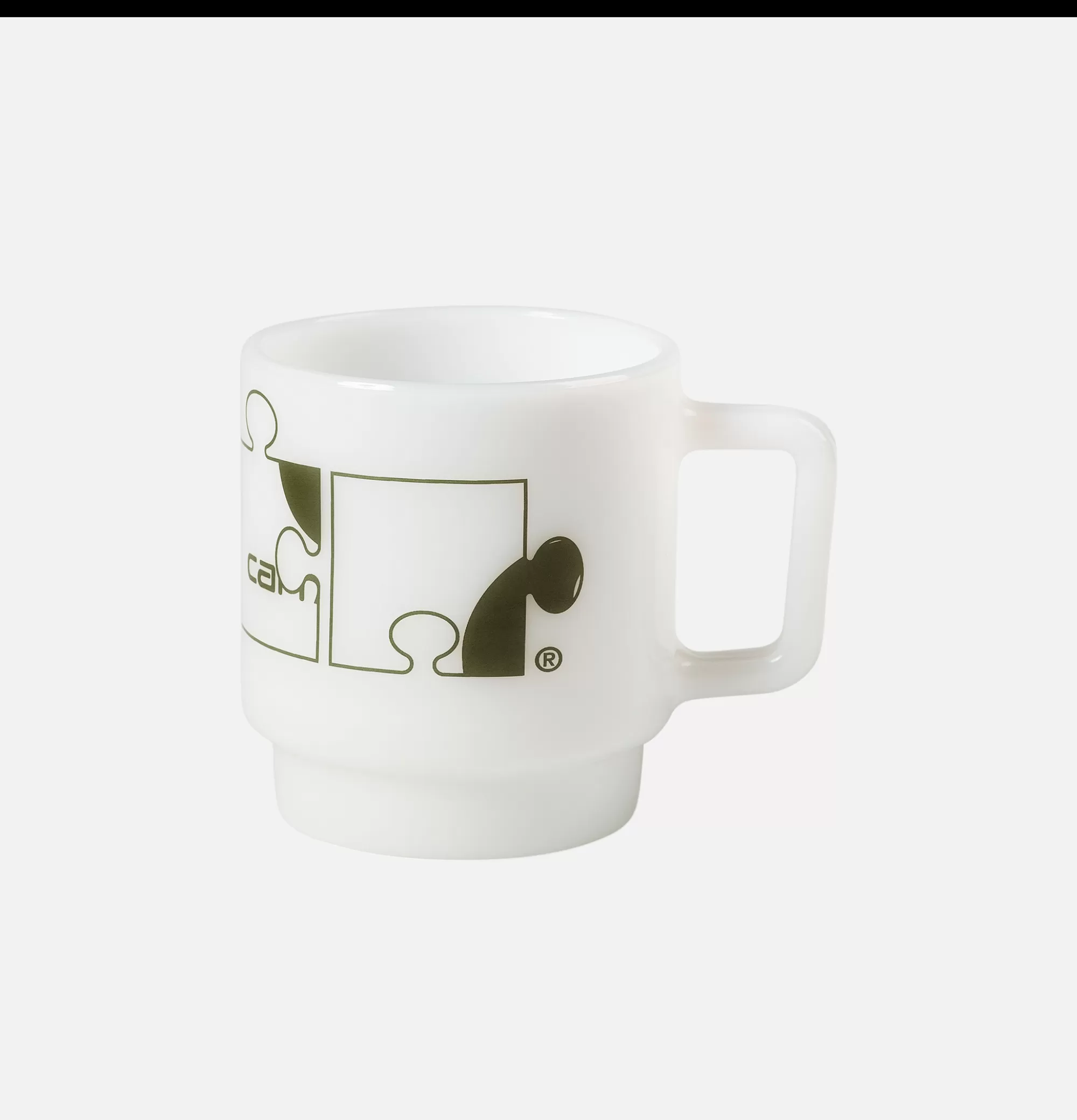 CARHARTT WIP Assemble Glass Mug White Plant^ Maison