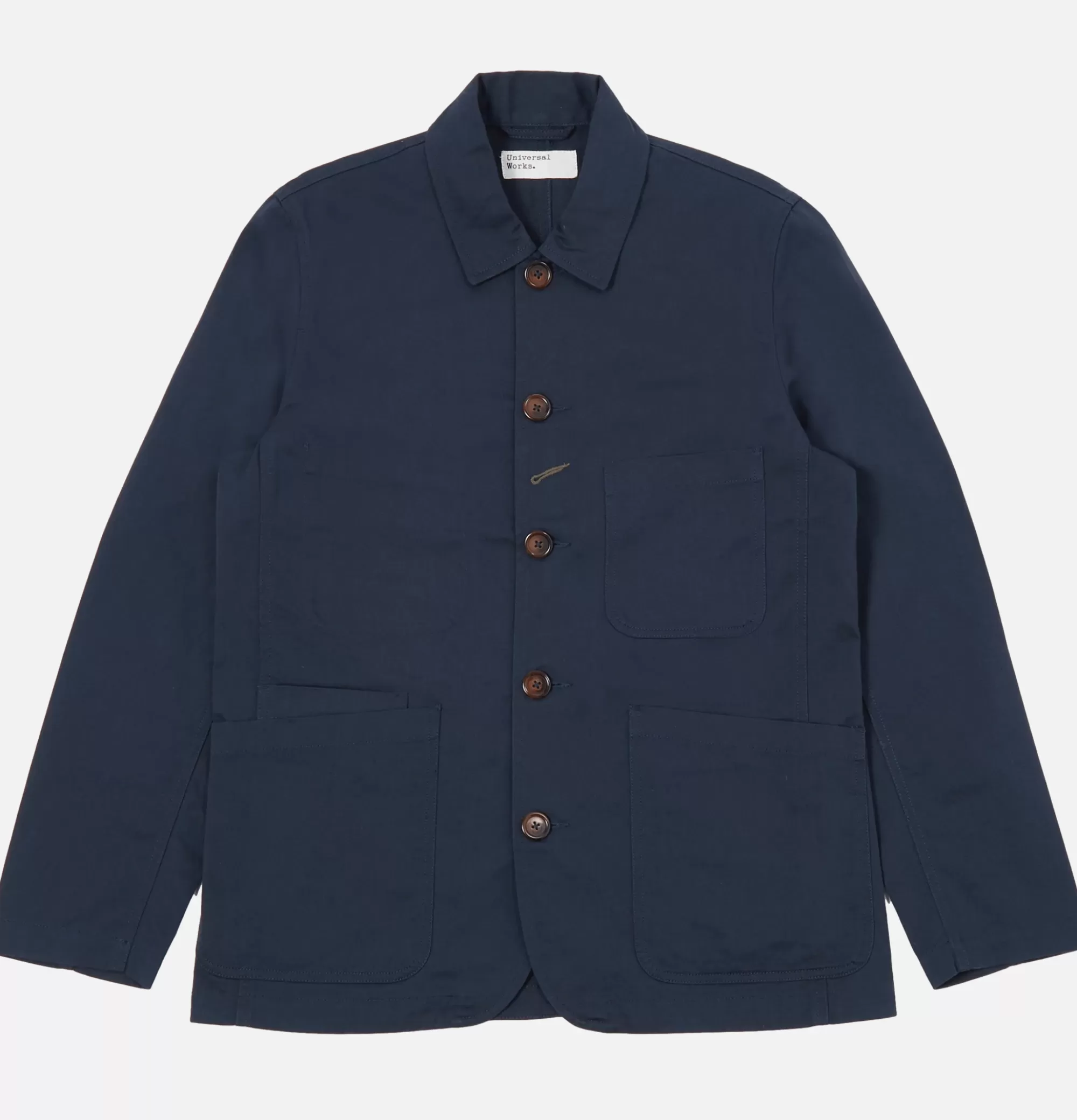 UNIVERSAL WORKS Bakers Jacket Twill Navy^ Blousons & Manteaux