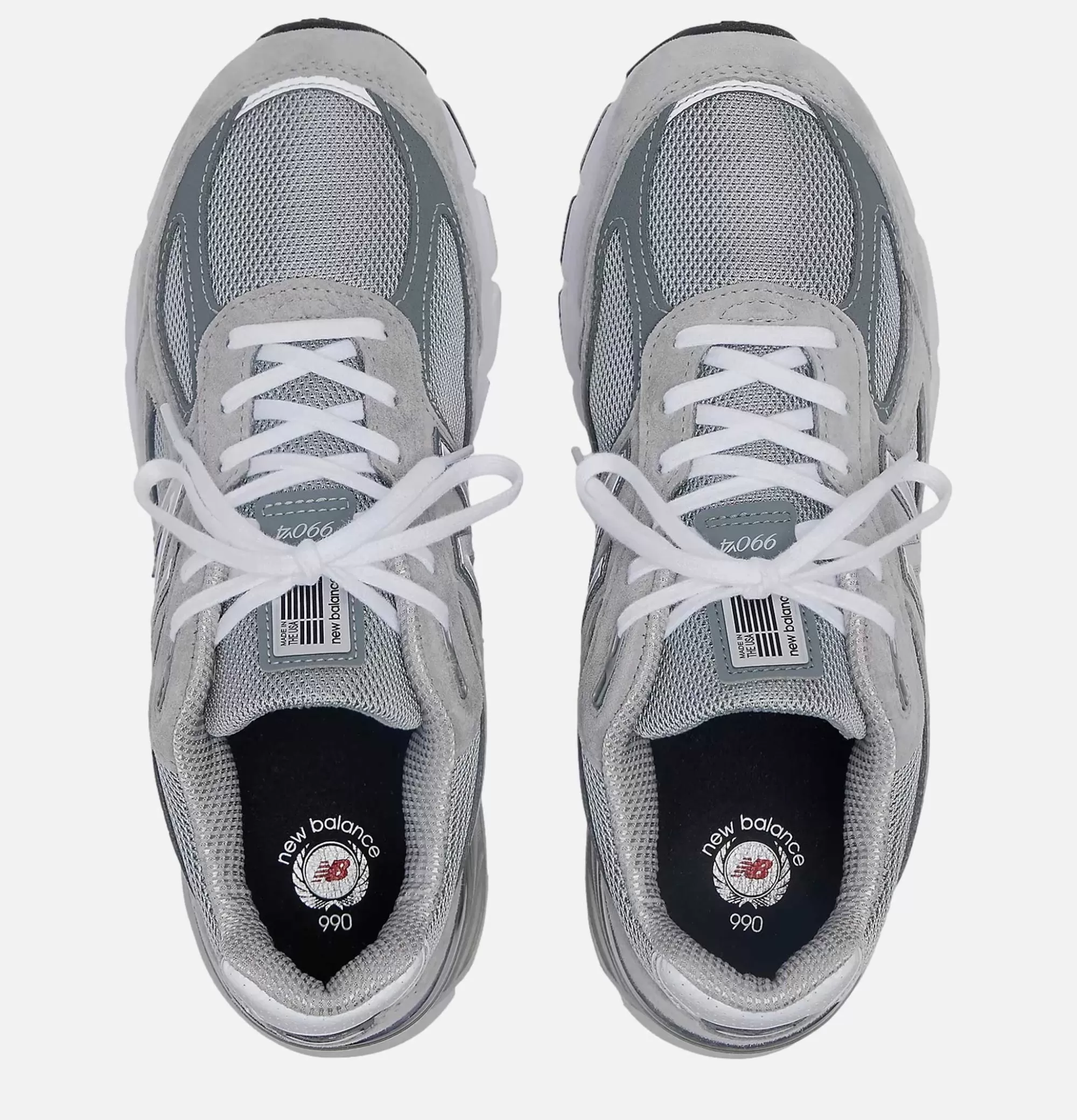 NEW BALANCE Baskets 990 V4 Grey^Femme Baskets