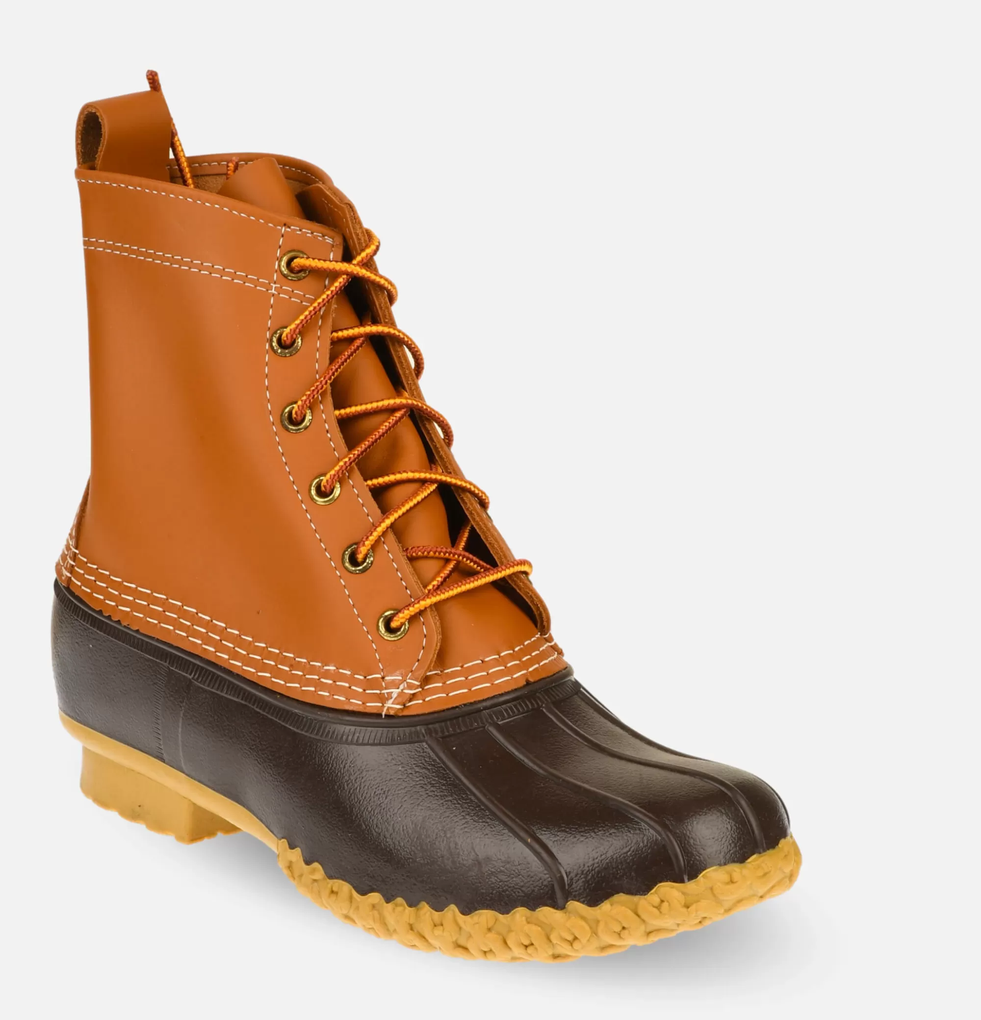 LL BEAN Bean Boot 8" Tan Brown^Homme Bottes