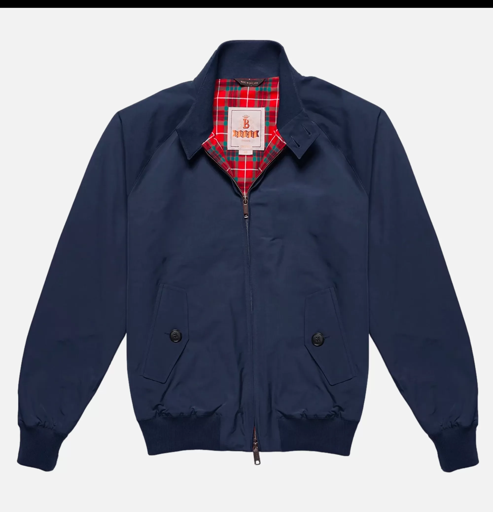 BARACUTA Blouson Harrington G9 Navy^ Blousons & Manteaux