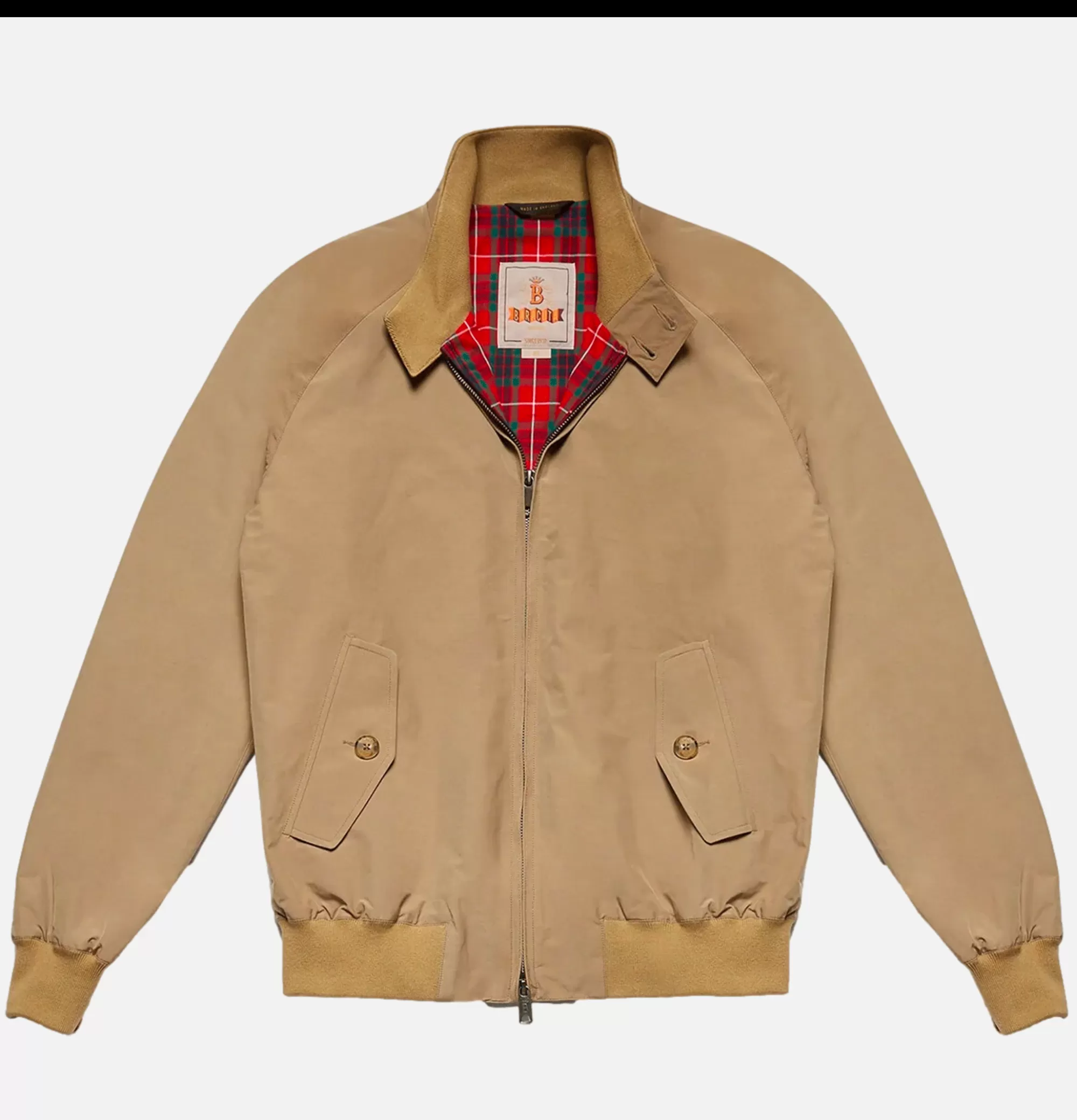 BARACUTA Blouson Harrington G9 Tan^ Blousons & Manteaux