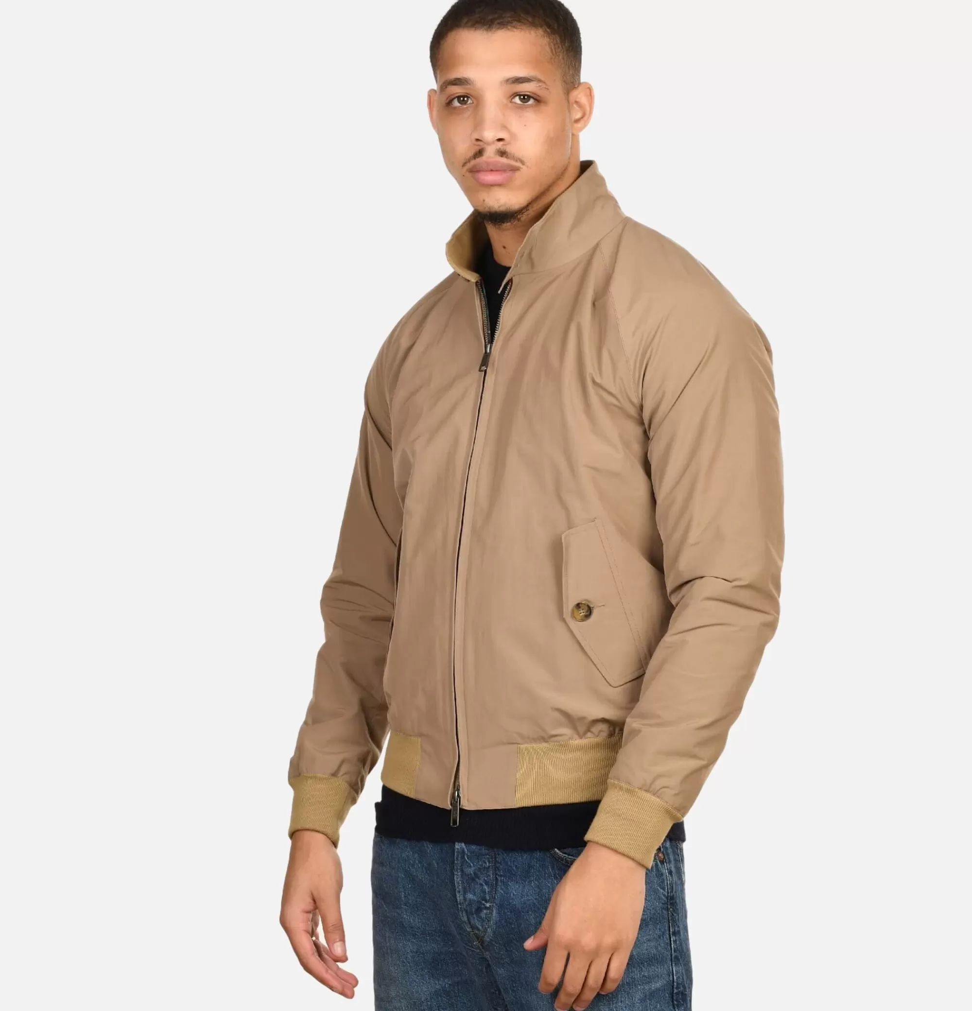 BARACUTA Blouson Harrington G9 Tan^ Blousons & Manteaux