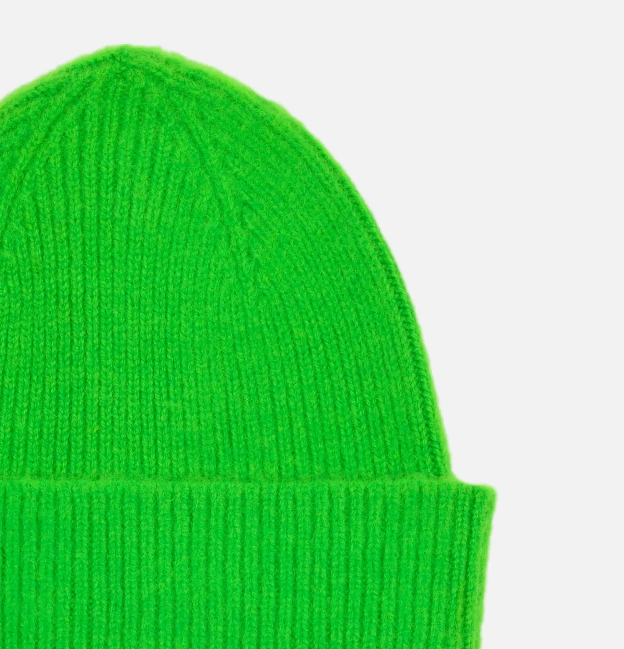 ROBERT MACKIE Bonnet Barra Fluo Neon Green^ Gants • Bonnets • Echarpes