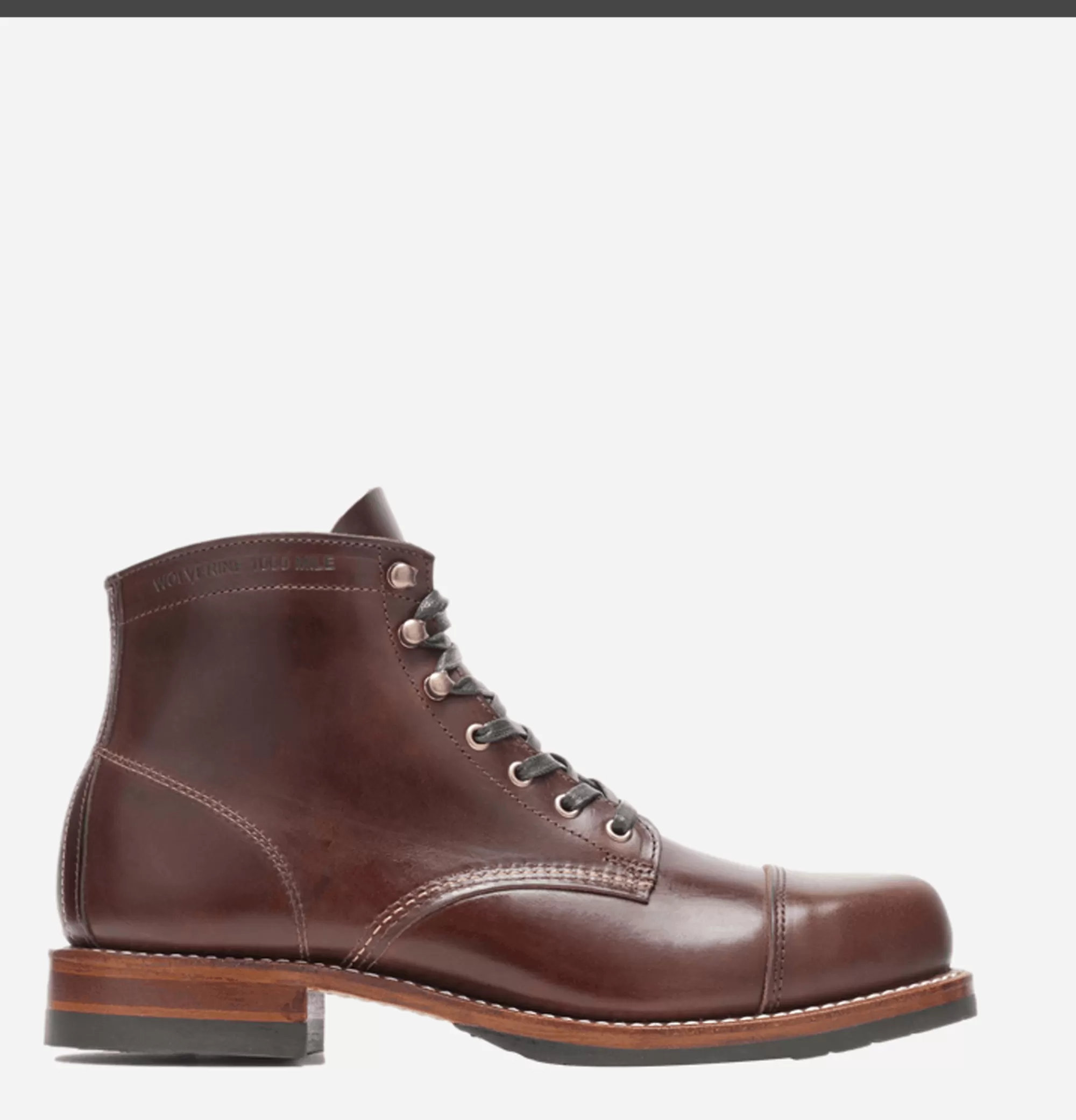 WOLVERINE Boots Cap Toe Brown^Homme Bottes