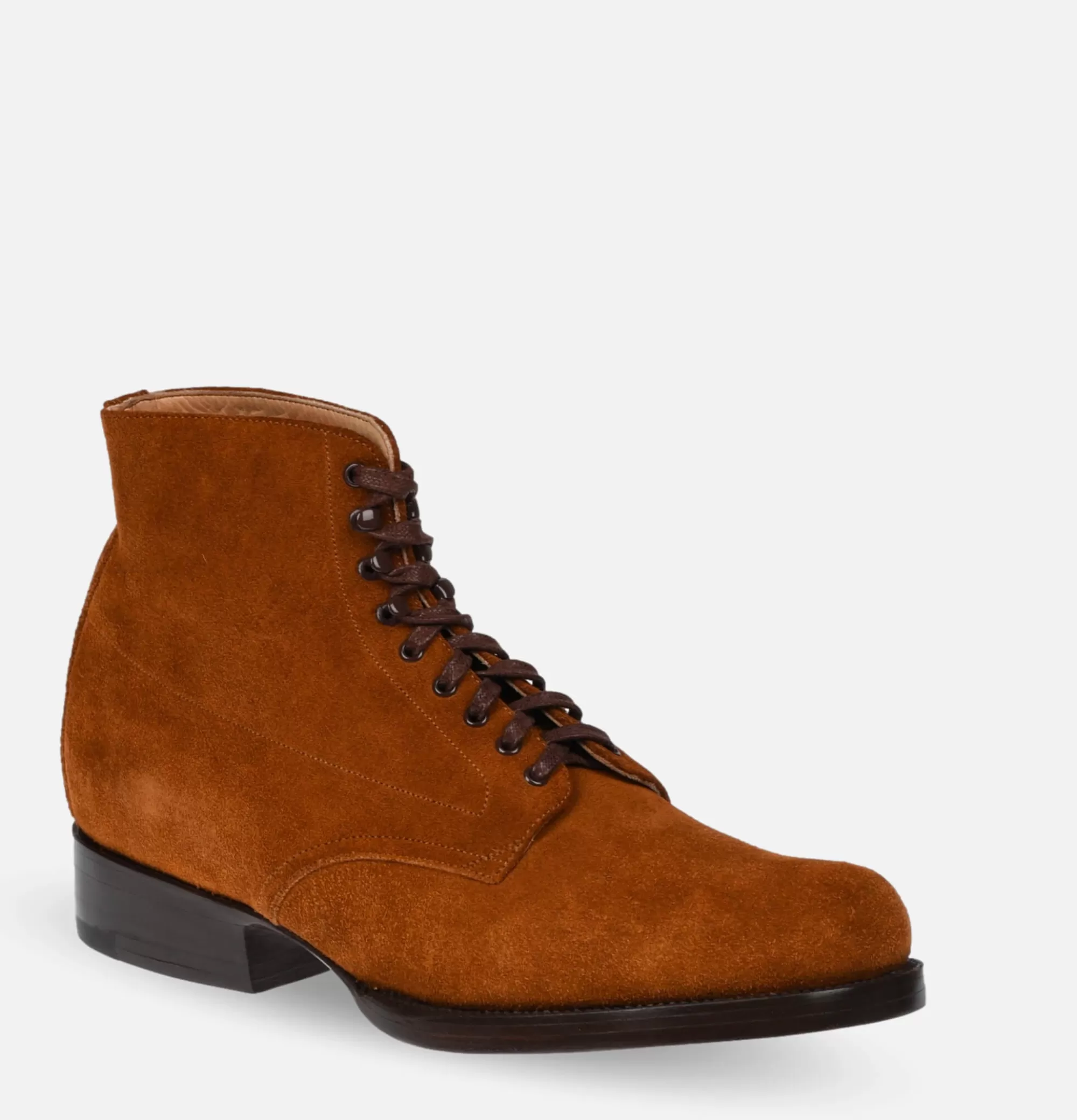 YUKETEN Bottes Alan Brown Suede Snuff^Homme Bottes