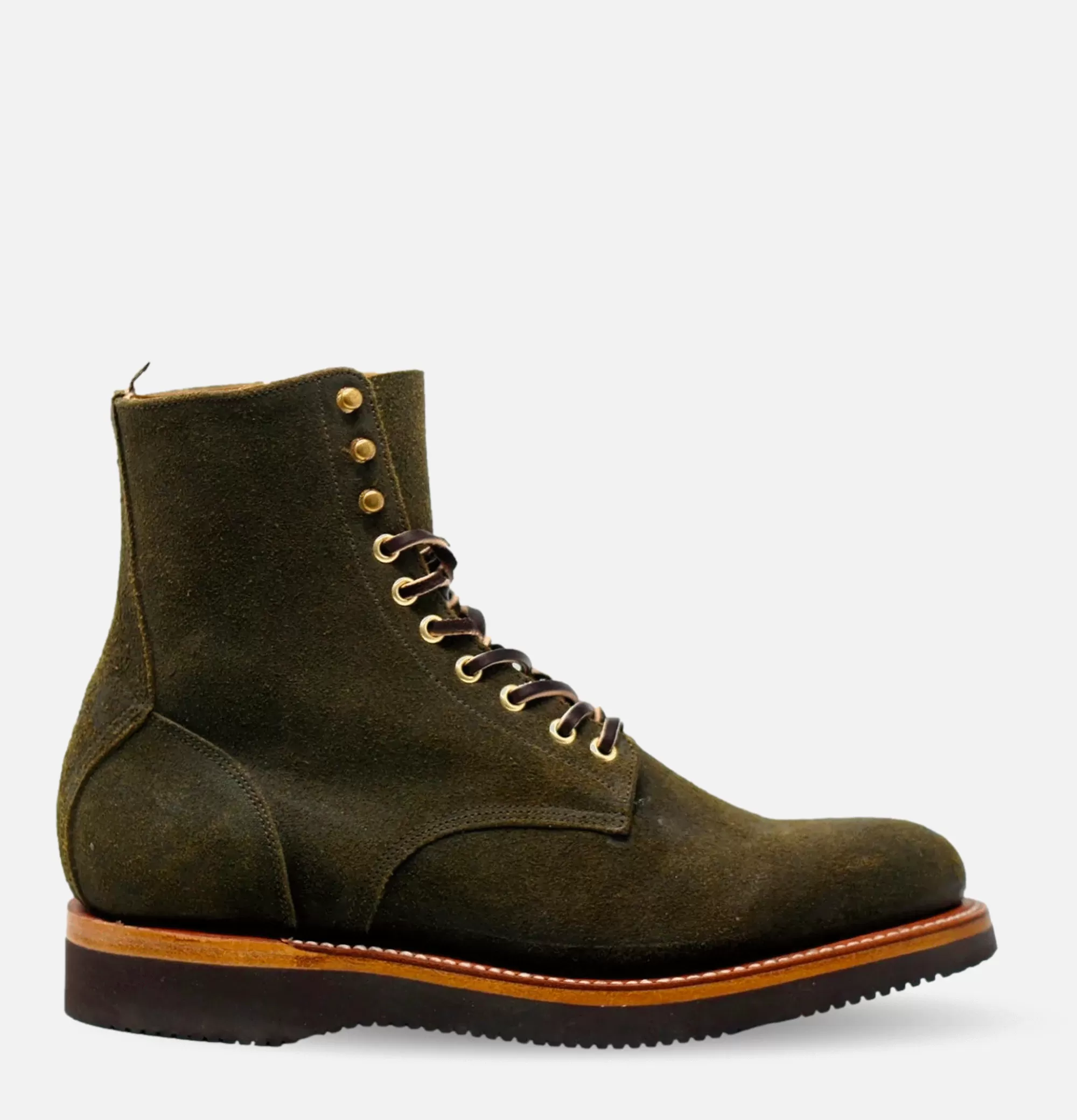 UNMARKED Bottes Hunter Olive Suede^Homme Bottes