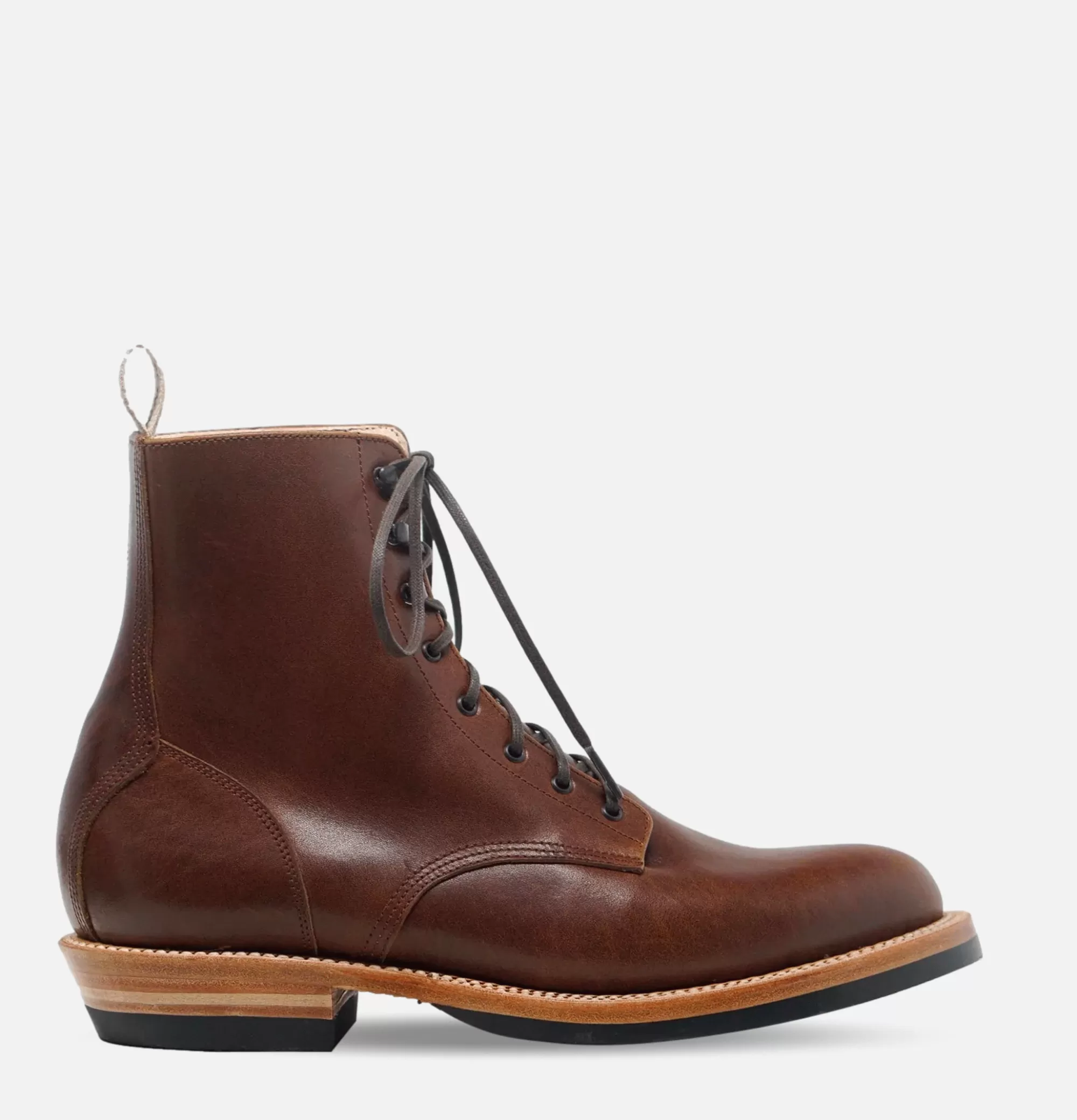 UNMARKED Bottes Plain Toe Db Hunter Tobacco^Homme Bottes