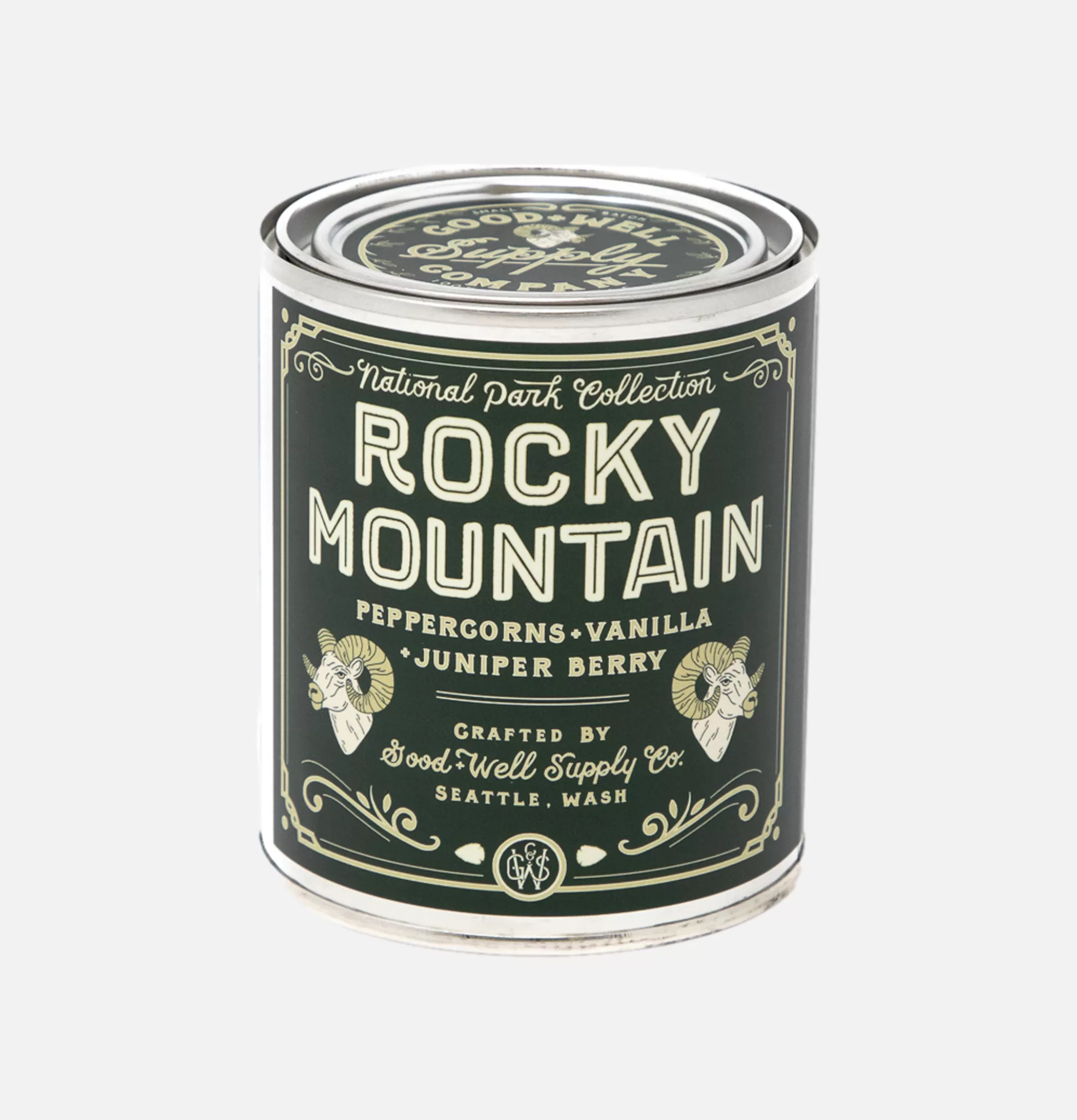 GOOD & WELL SUPPLY CO Bougie 8Oz Rocky Mountain^ Maison