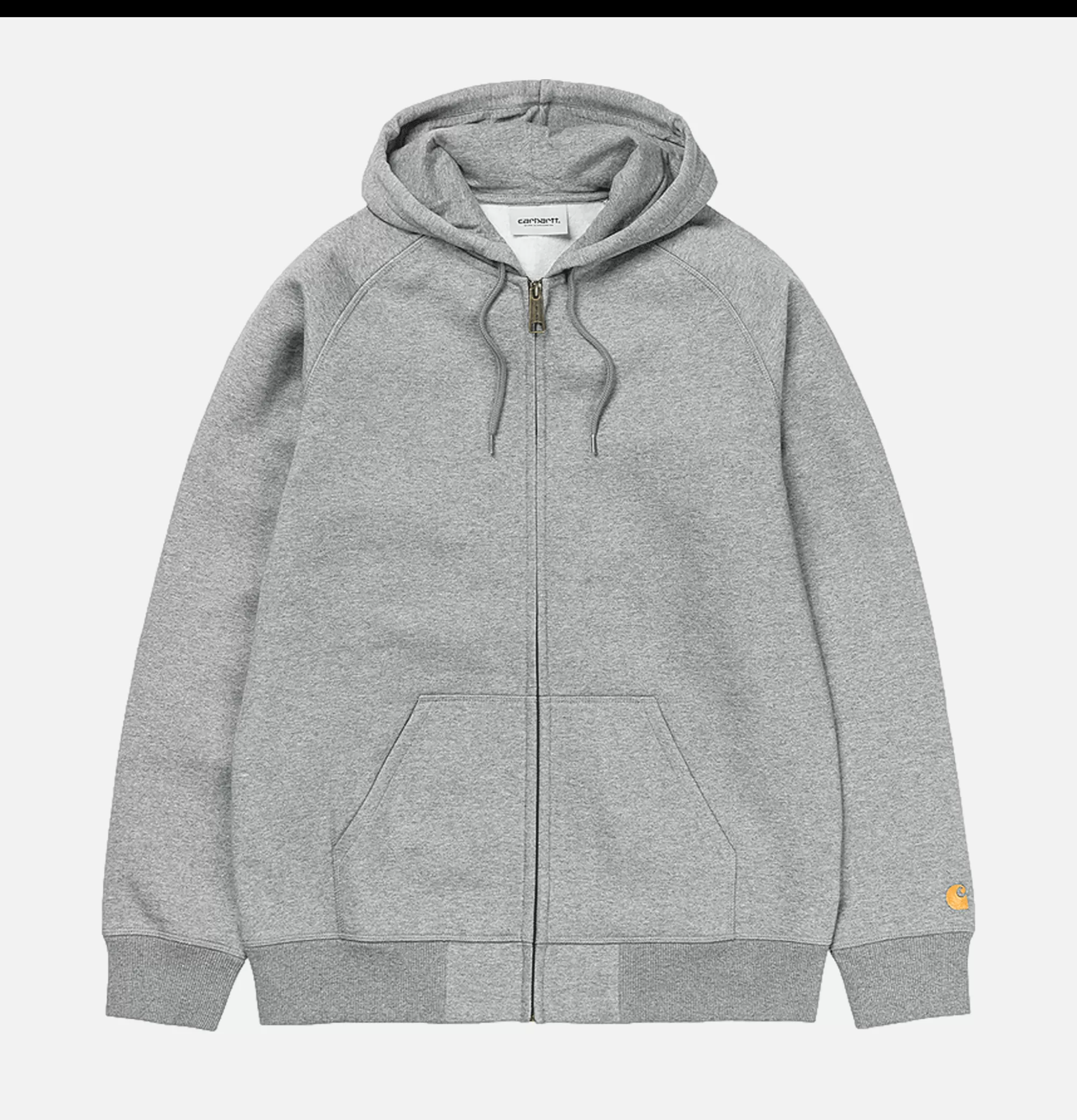 CARHARTT WIP Chase Hooded Jacket Grey Heather^ Sweats & Polaires