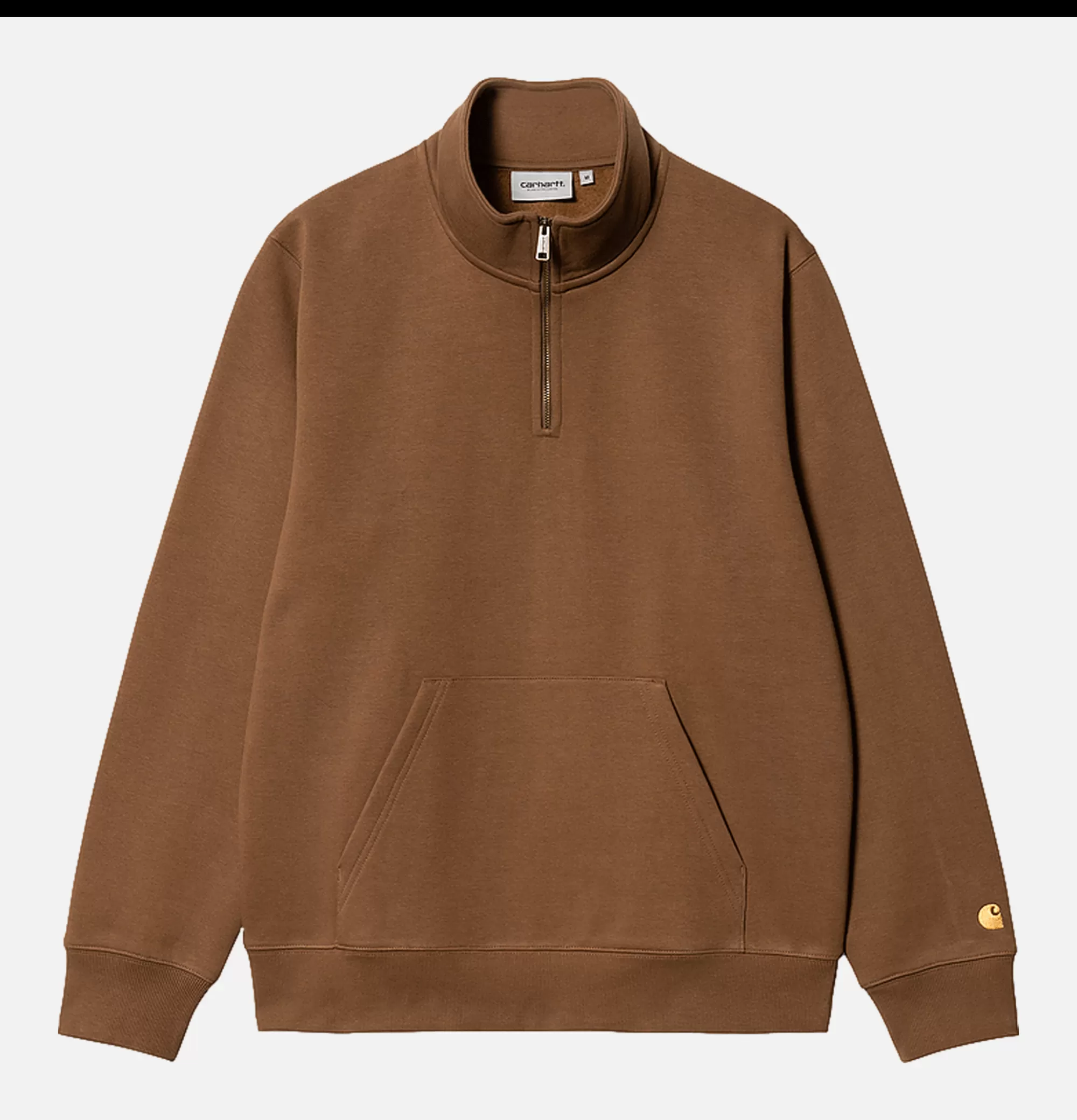 CARHARTT WIP Chase Neck Zip Sweat Tamarind^ Sweats & Polaires