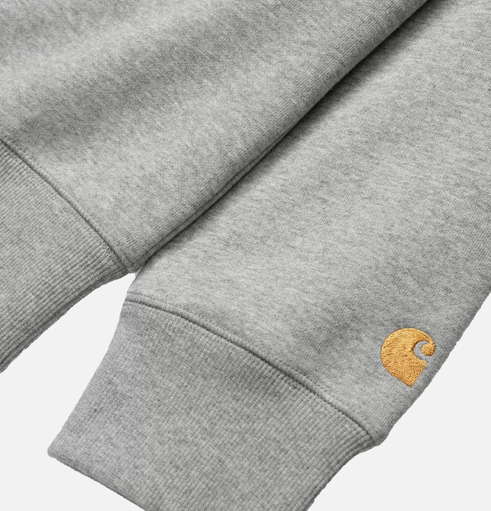 CARHARTT WIP Chase Sweat Grey Heather Gold^ Sweats & Polaires