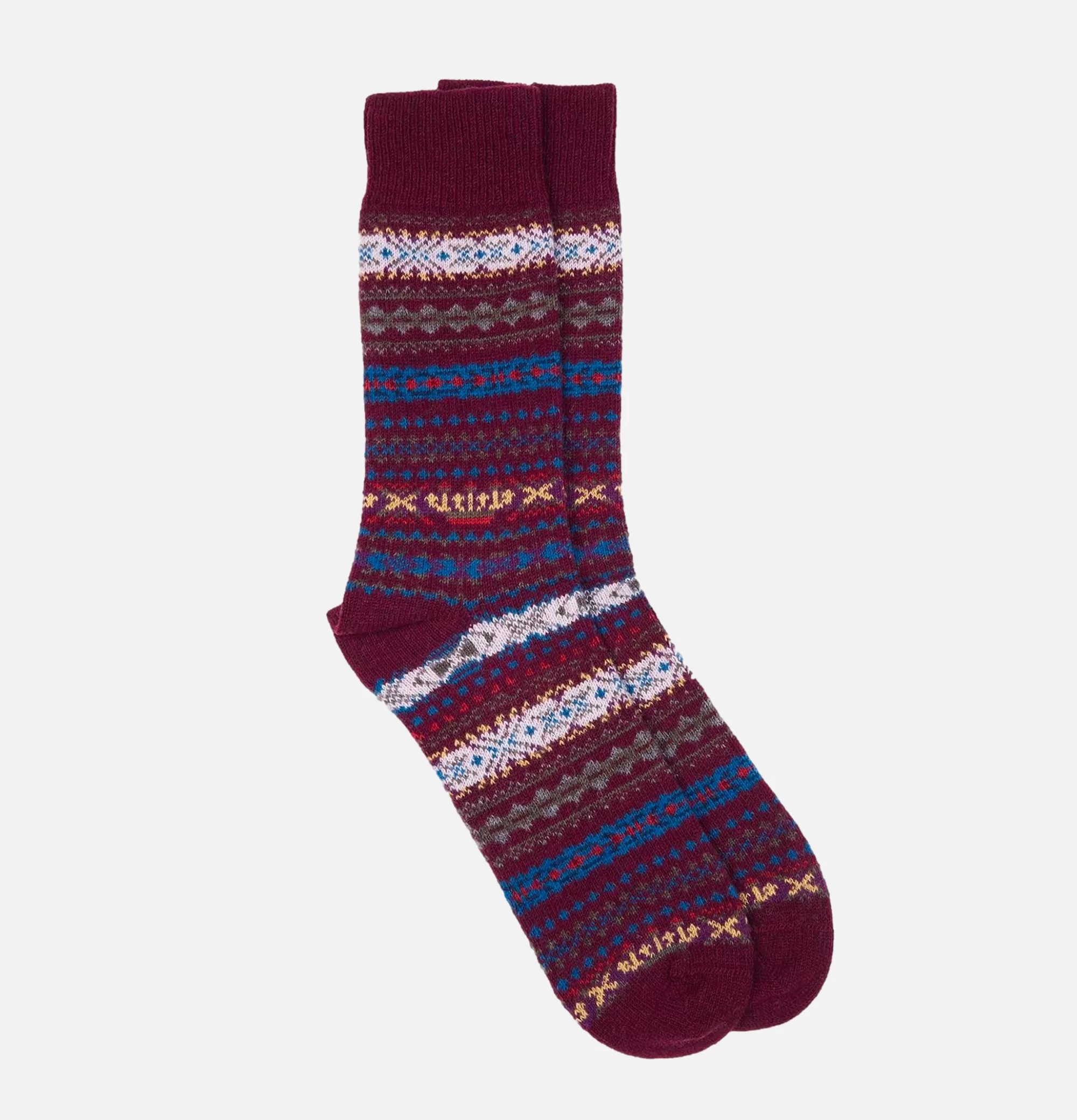 BARBOUR Chaussettes Boyd Burgundy^Homme Chaussettes