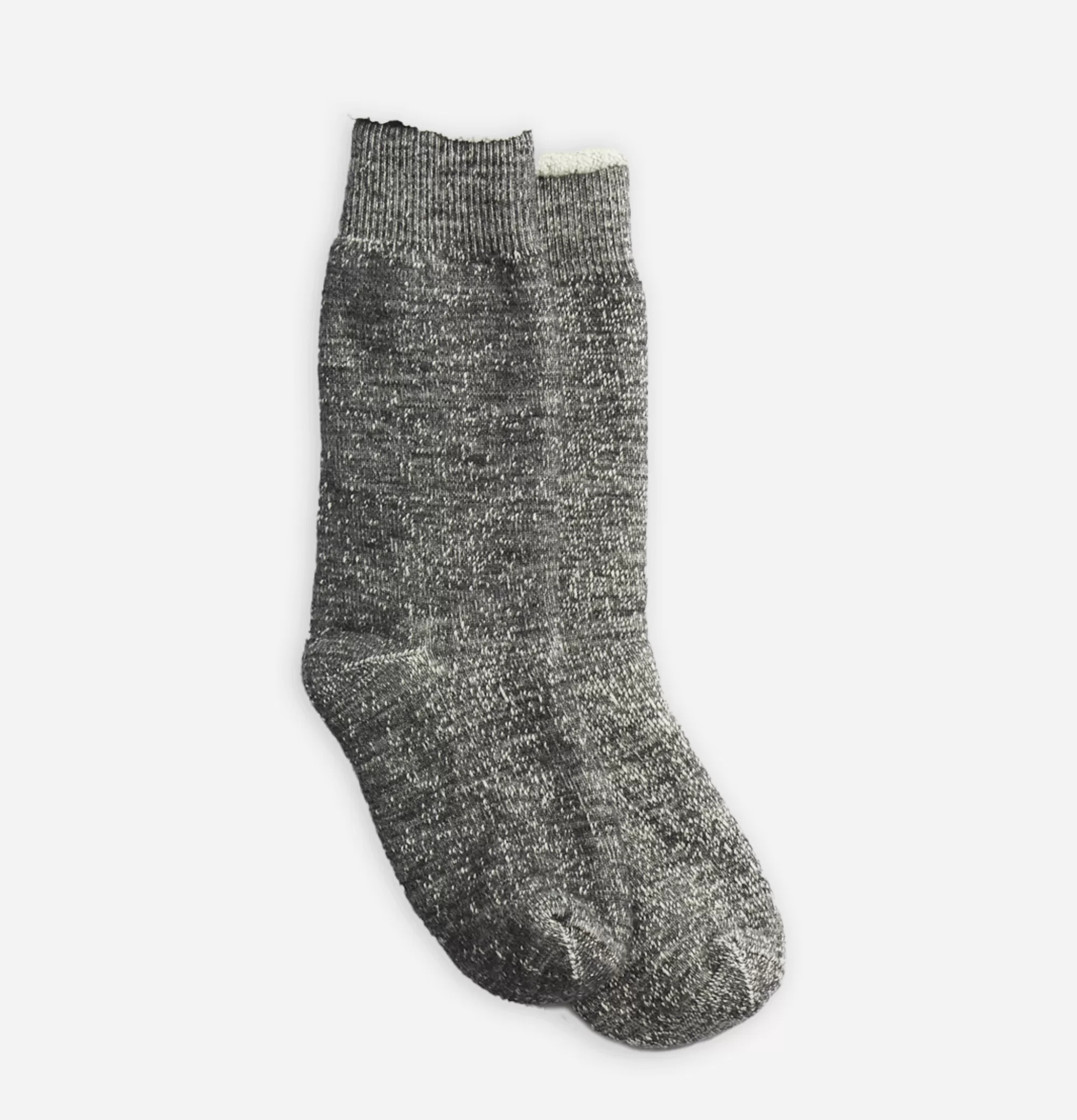 ROTOTO Chaussettes Double Face Charcoal^Homme Chaussettes