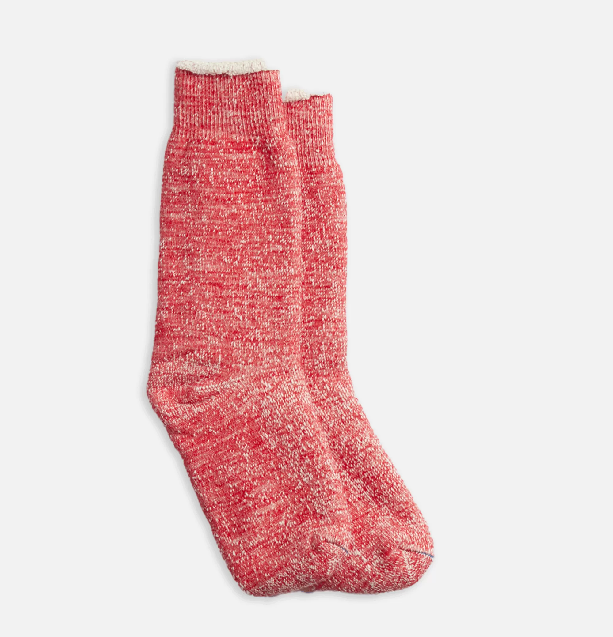 ROTOTO Chaussettes Double Face Red^Homme Chaussettes