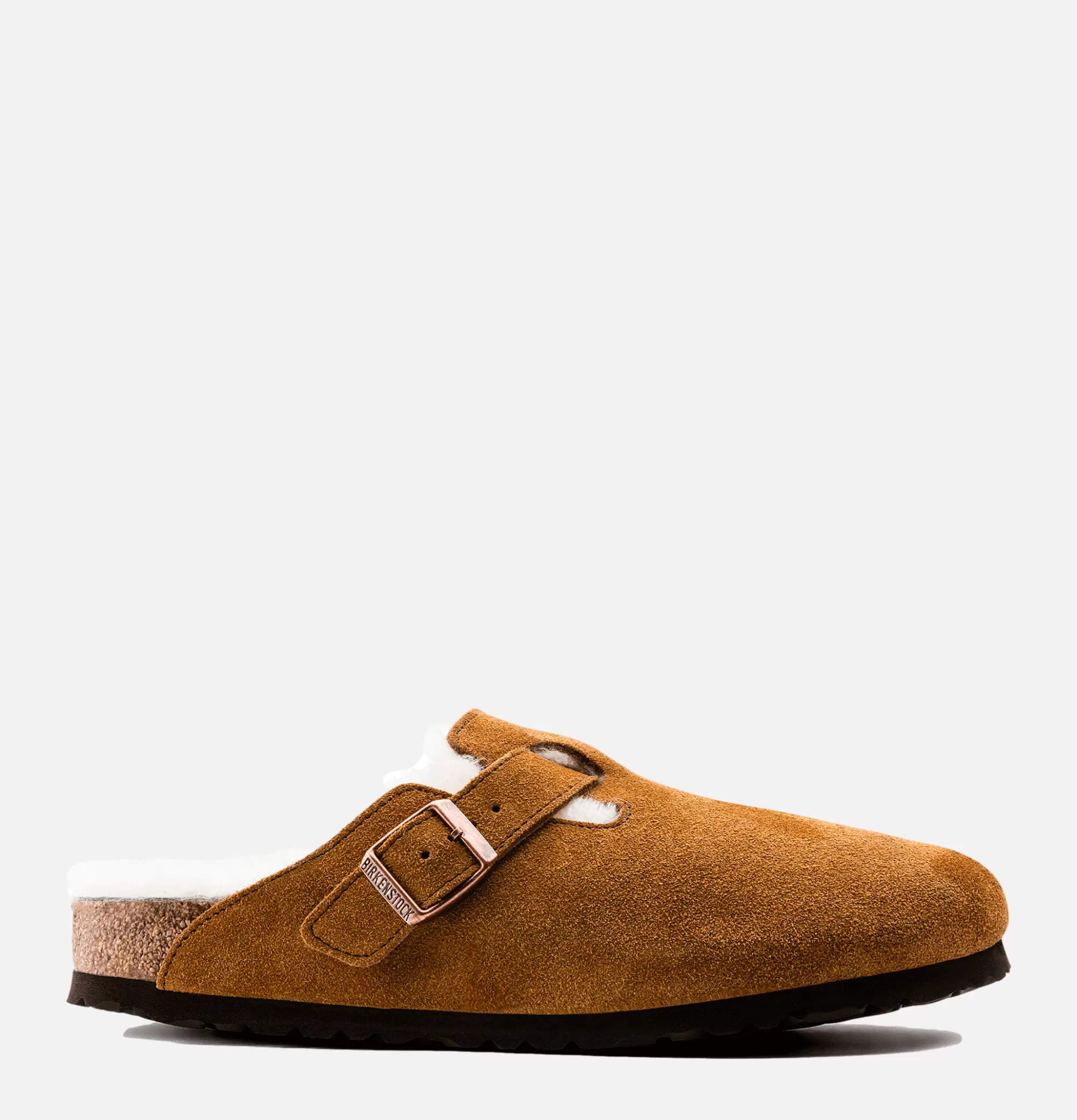 BIRKENSTOCK Chaussure Boston Shearling Mink^Homme Chaussures