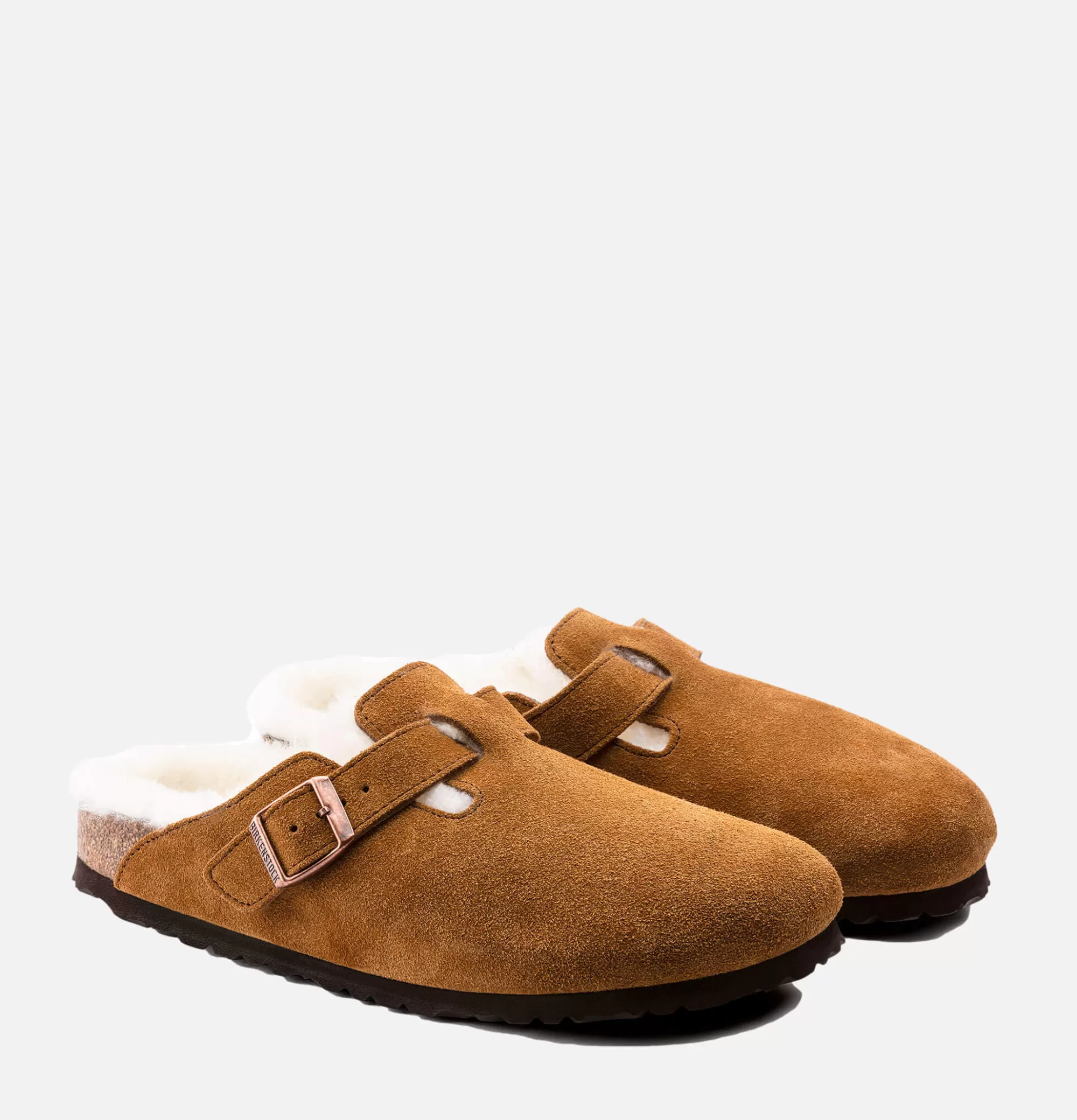 BIRKENSTOCK Chaussure Boston Shearling Mink^Homme Chaussures