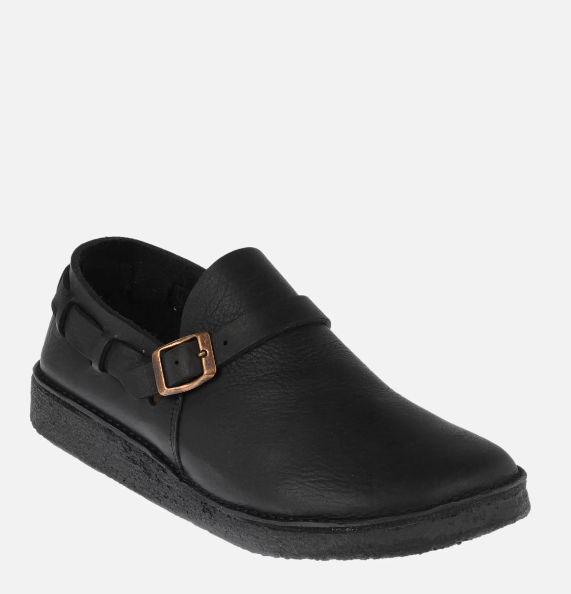 YOGI FOOTWEAR Chaussures Corso Buckle Monk Black^Homme Chaussures