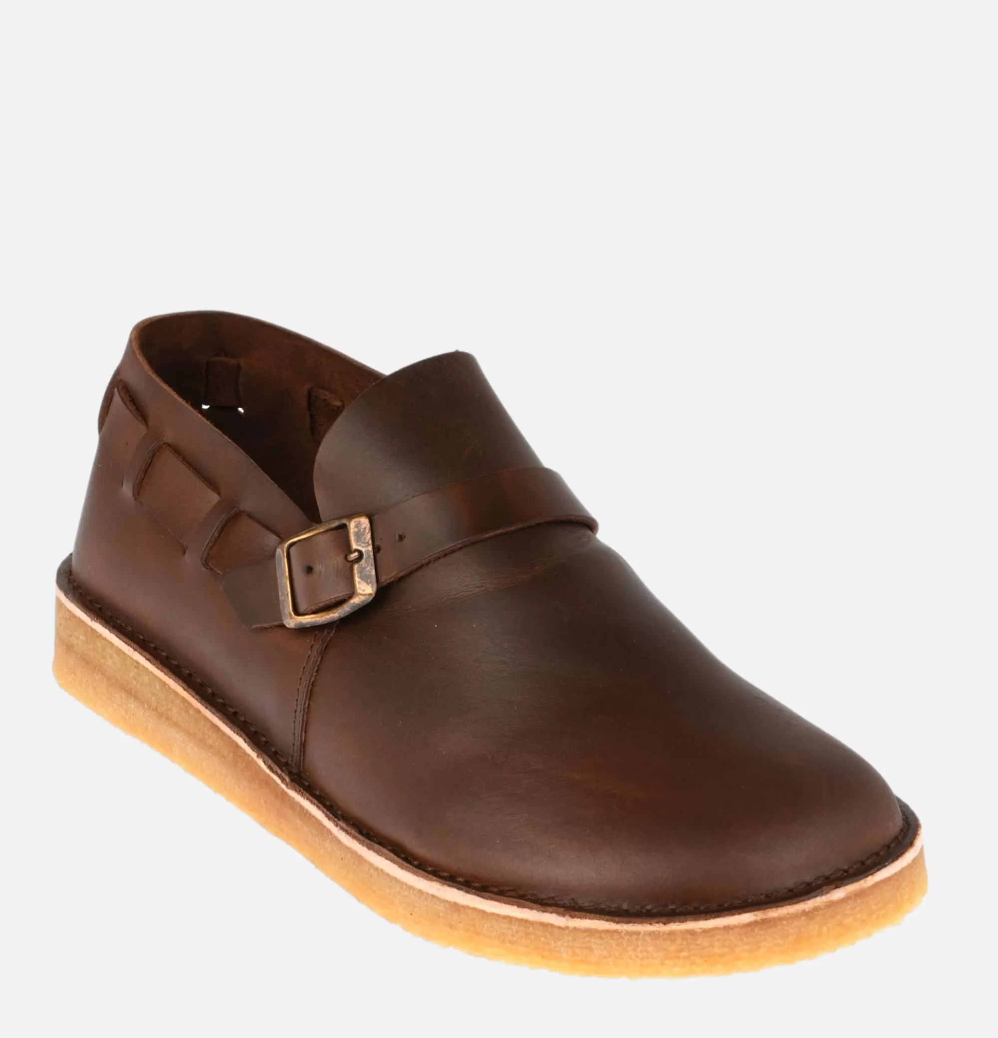 YOGI FOOTWEAR Chaussures Corso Buckle Monk Brown^Homme Chaussures