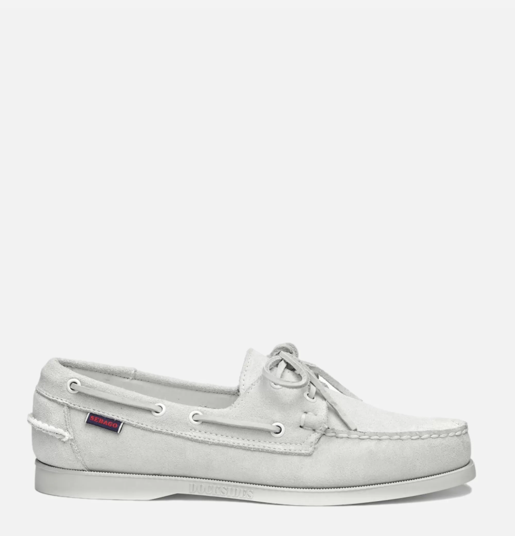 SEBAGO Chaussures Docksides White Suede^Homme Autres