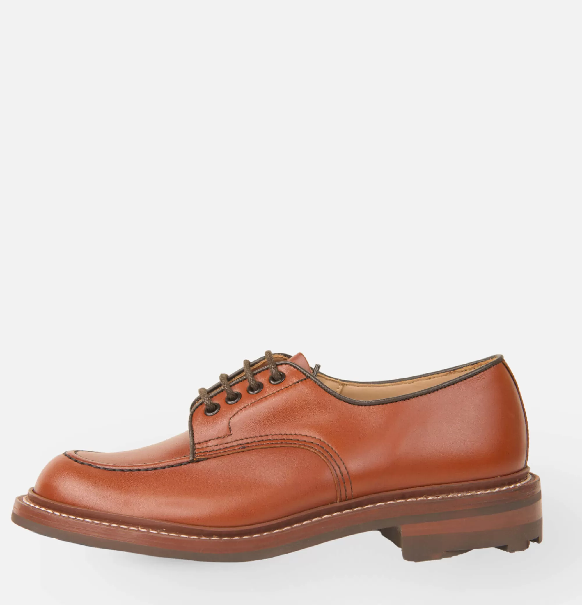 TRICKERS Chaussures Heath Golf Derby Marron^Homme Chaussures