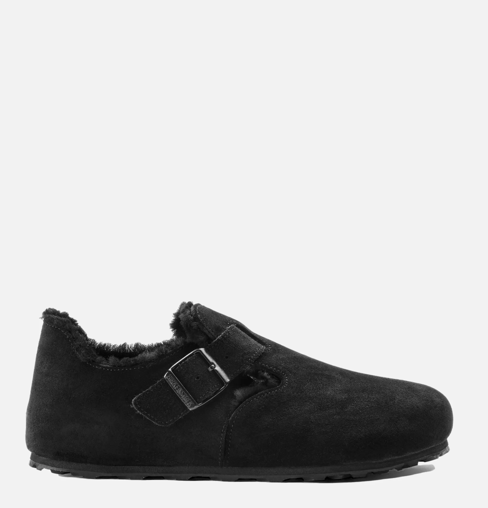 BIRKENSTOCK Chaussures London Shearling Black^Homme Sandales