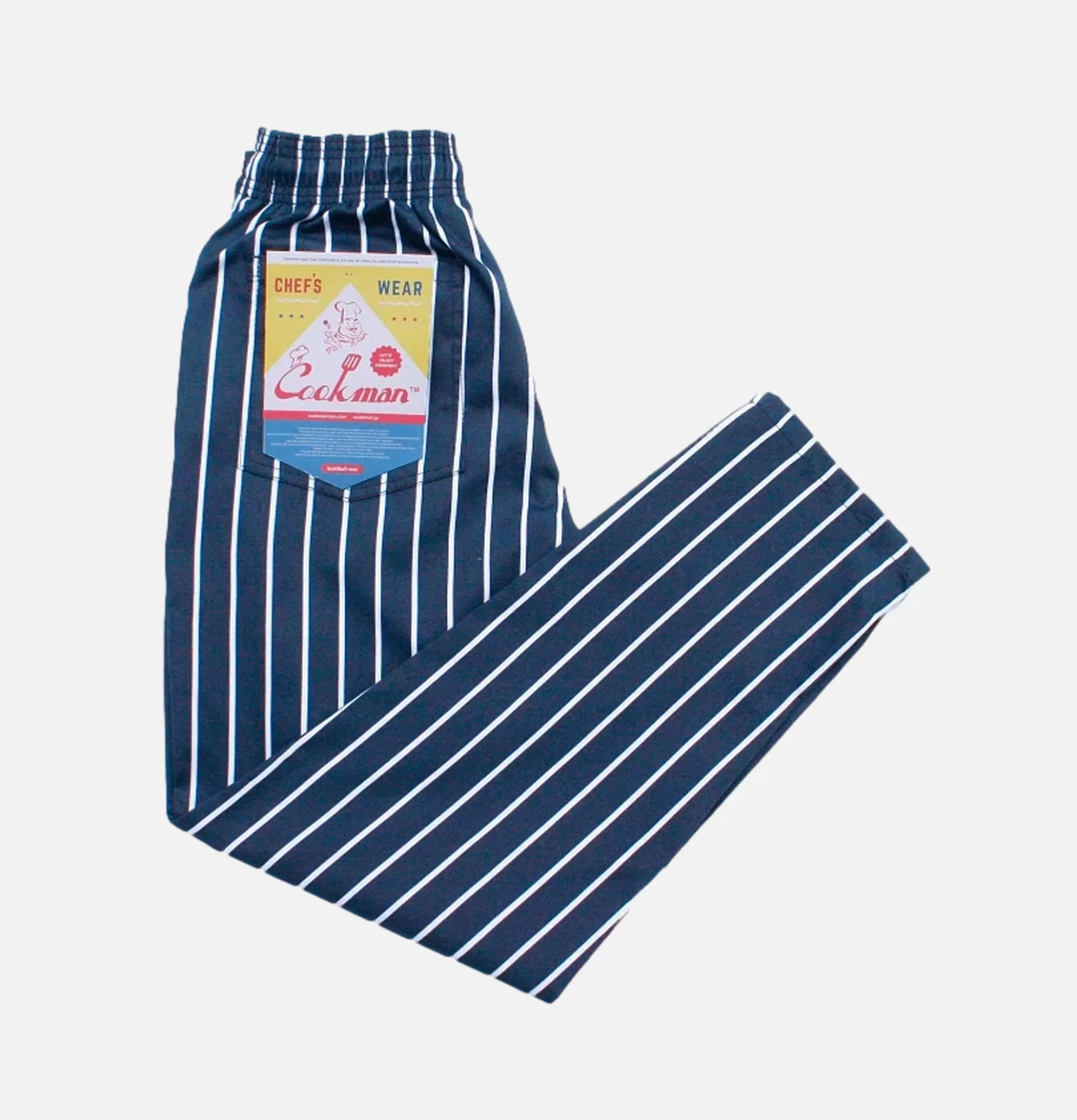 COOKMAN Chef Pant Stripe Navy^ Pantalons