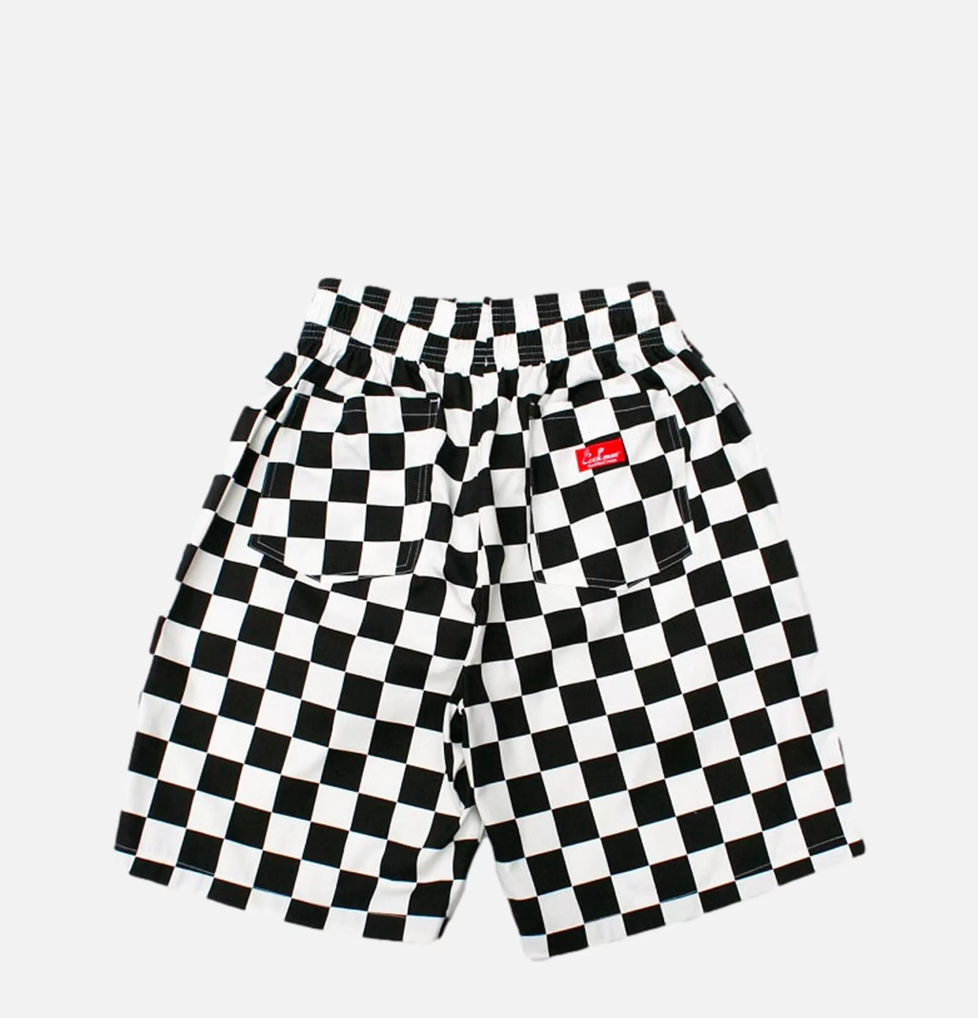 COOKMAN Chef Short Checker Black^ Shorts