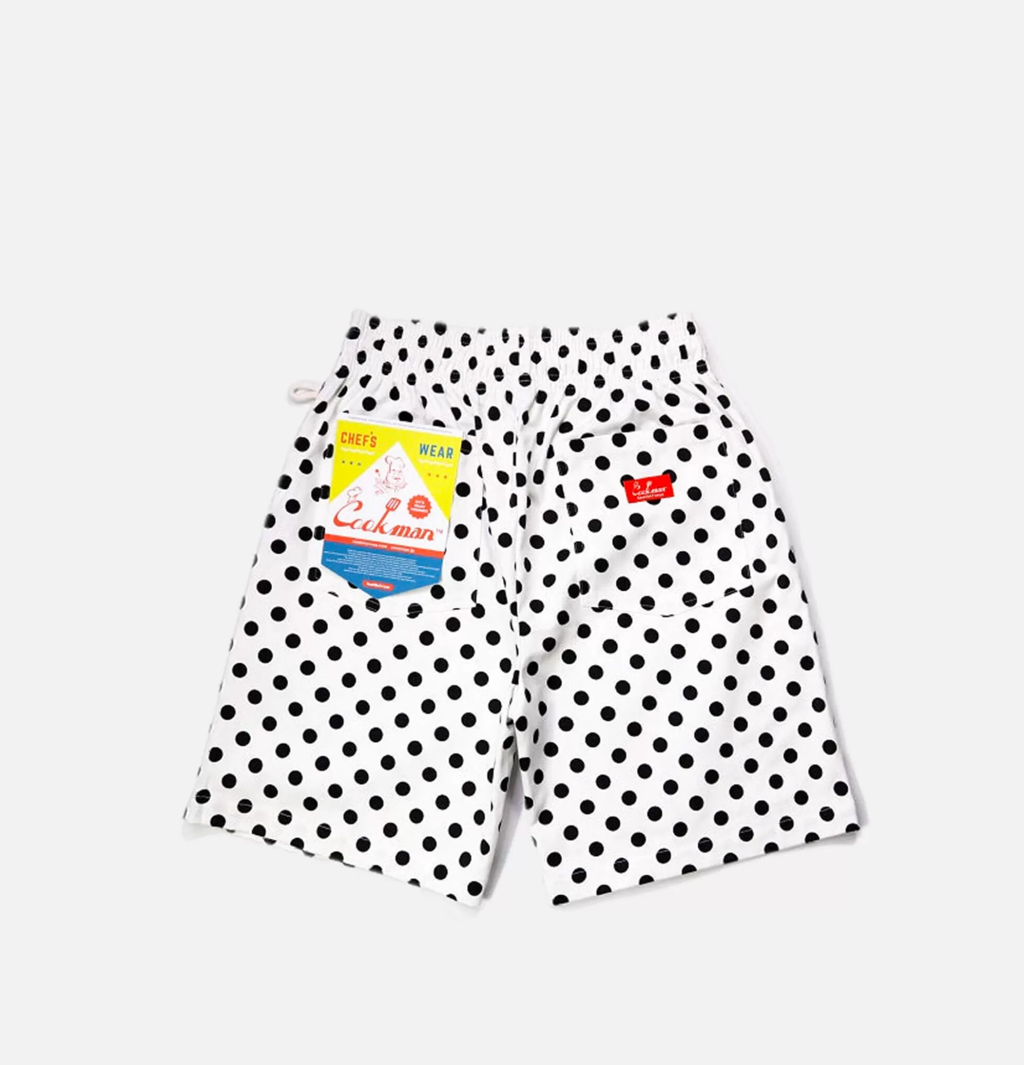 COOKMAN Chef Short Dots White^ Shorts