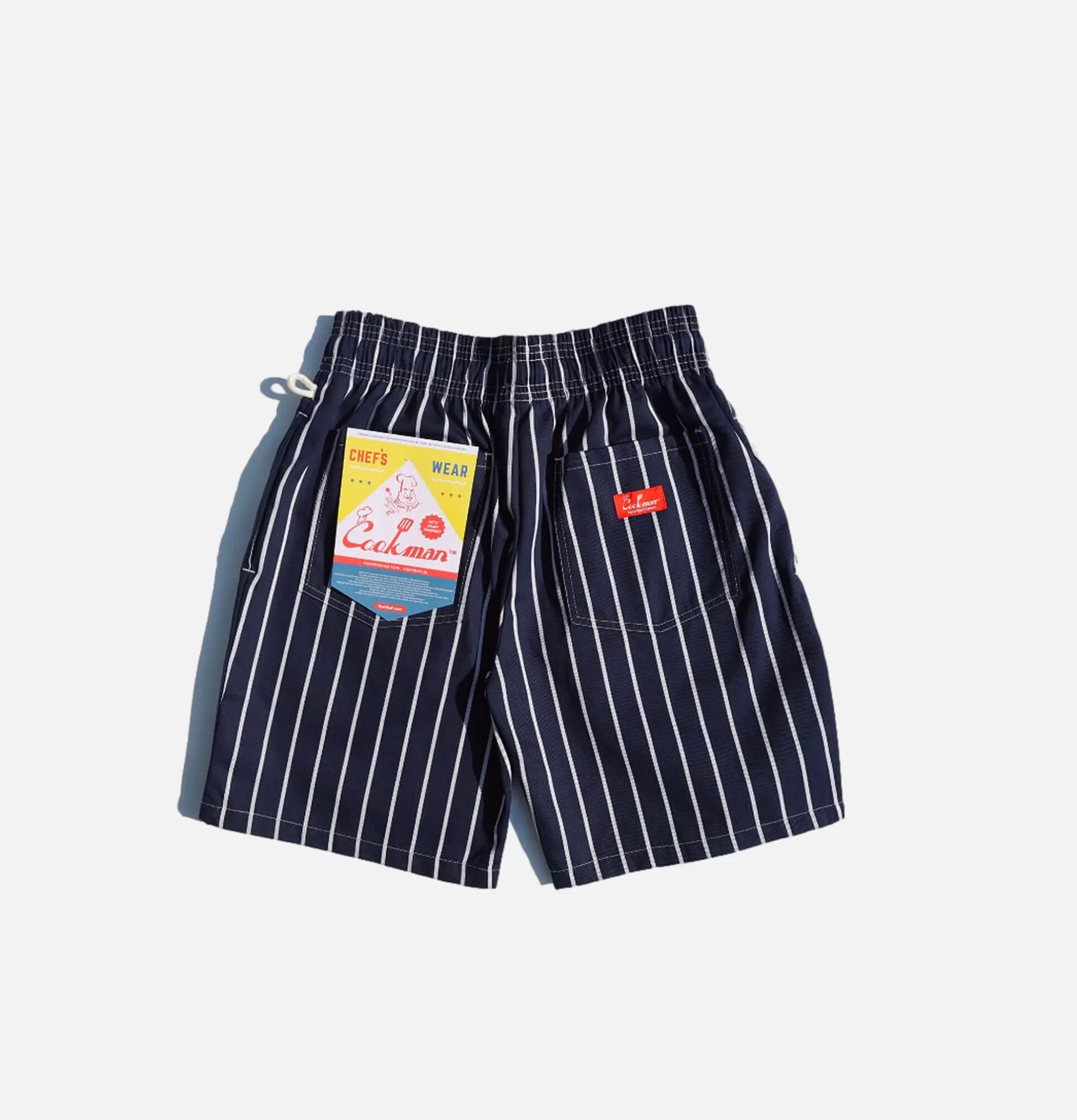 COOKMAN Chef Short Stripe Navy^ Shorts