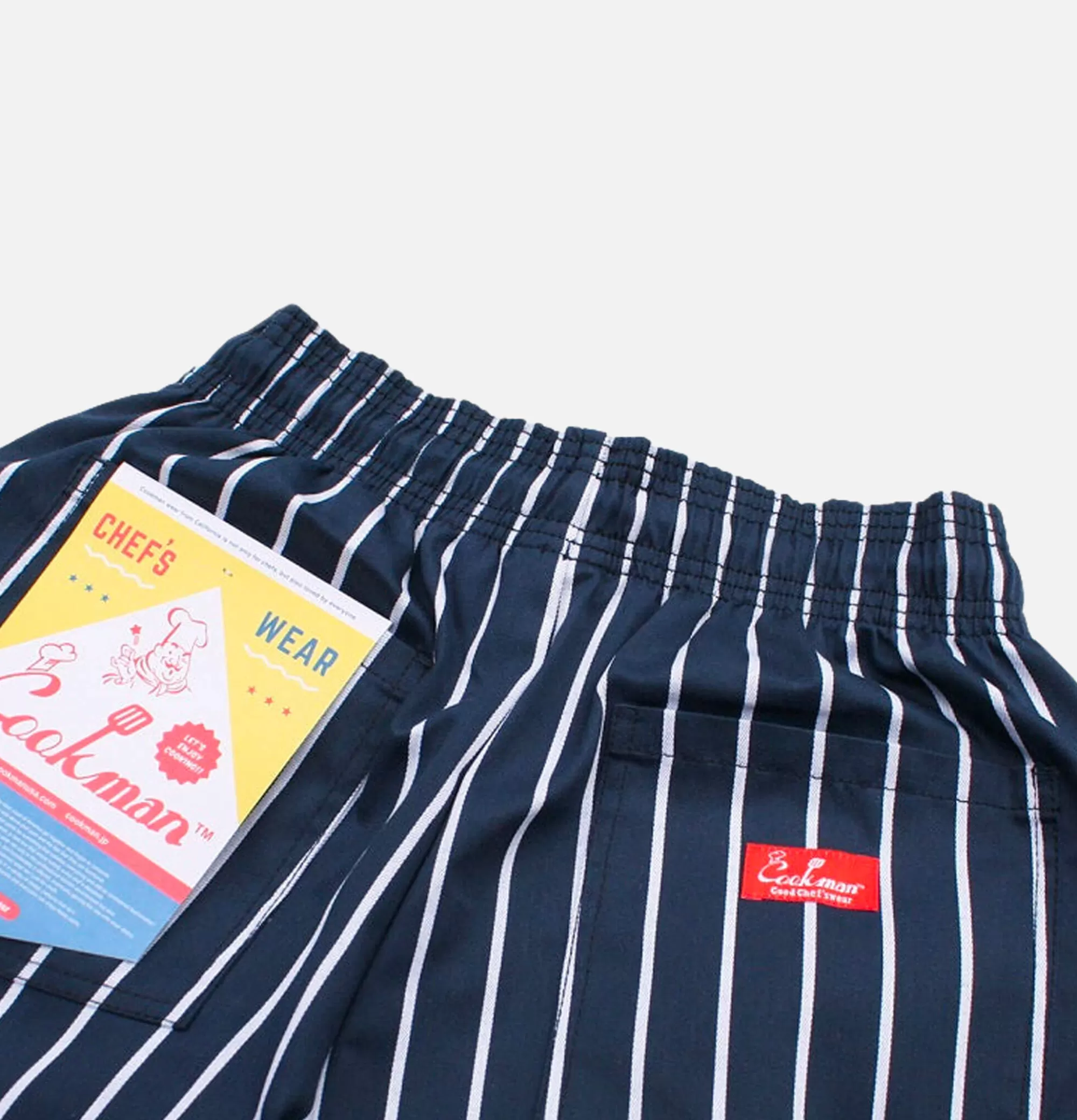 COOKMAN Chef Short Stripe Navy^ Shorts