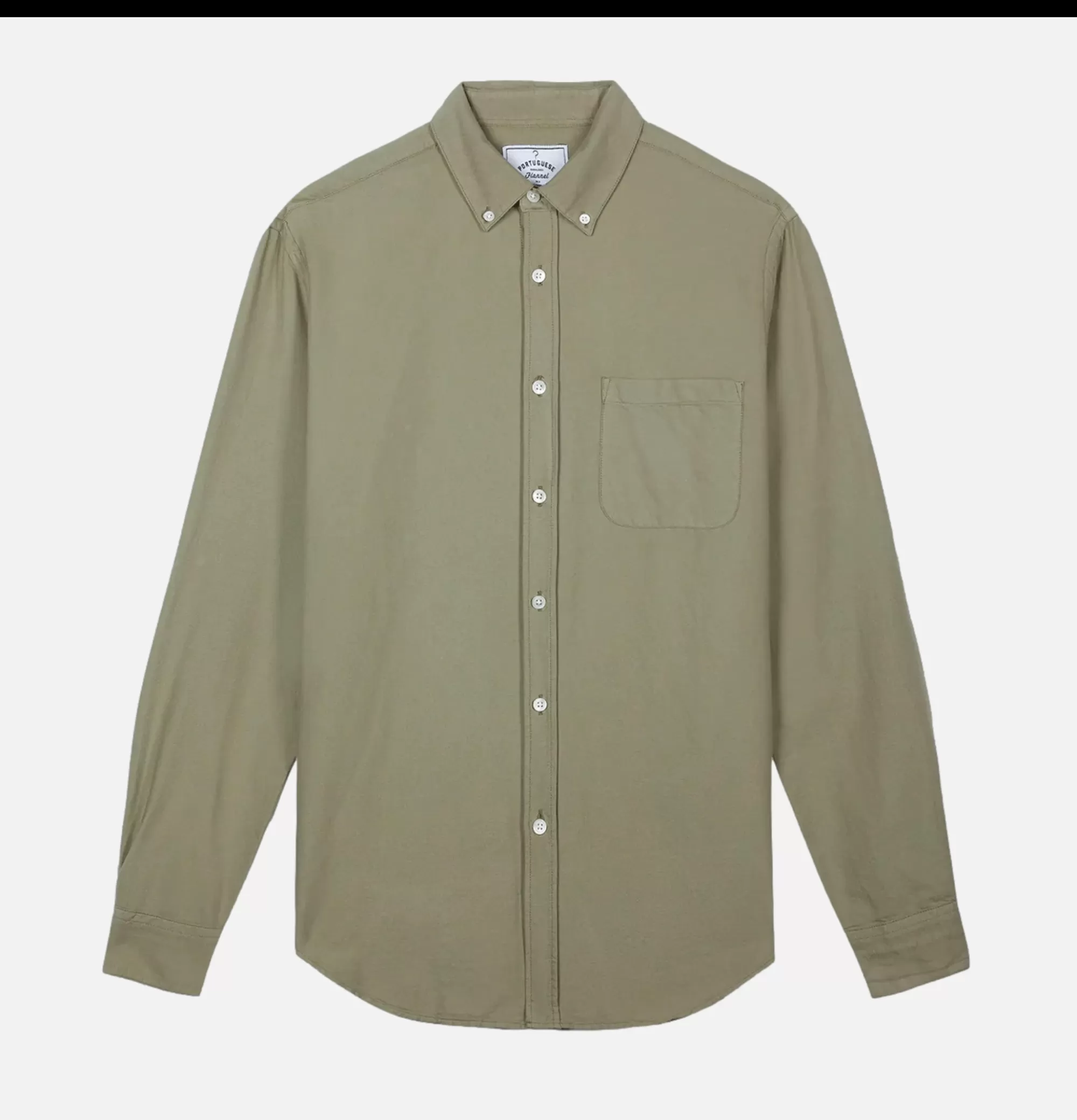 PORTUGUESE FLANNEL Chemise Belavista Olive^ Chemises & Polos