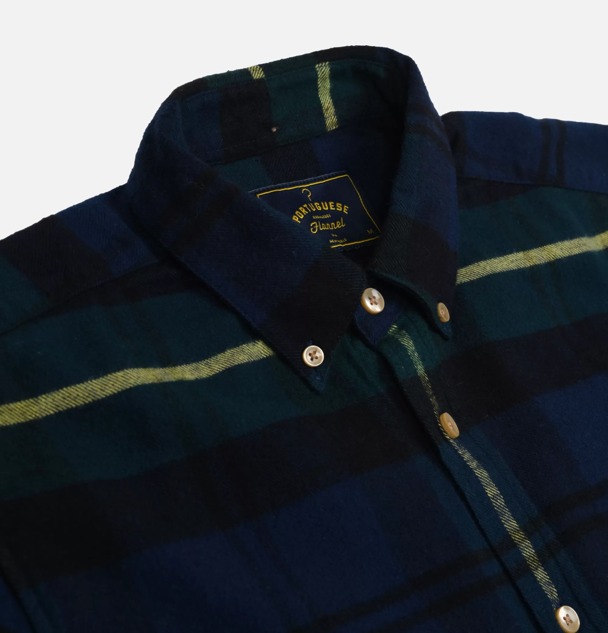 PORTUGUESE FLANNEL Chemise Film Green^ Chemises & Polos