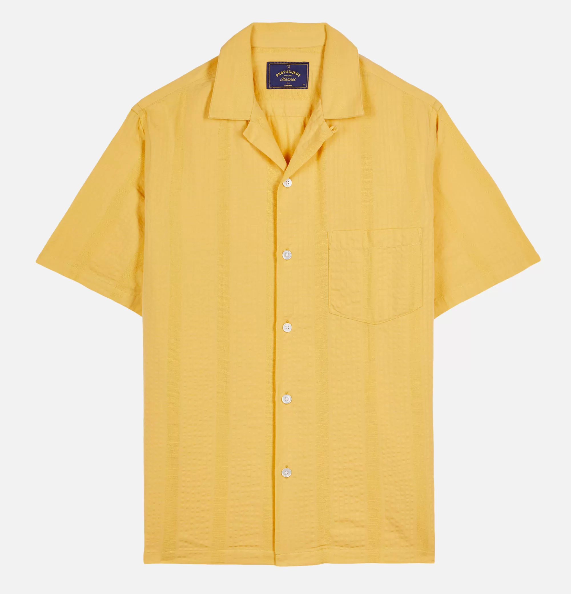 PORTUGUESE FLANNEL Chemise Praia Yellow^ Chemises & Polos