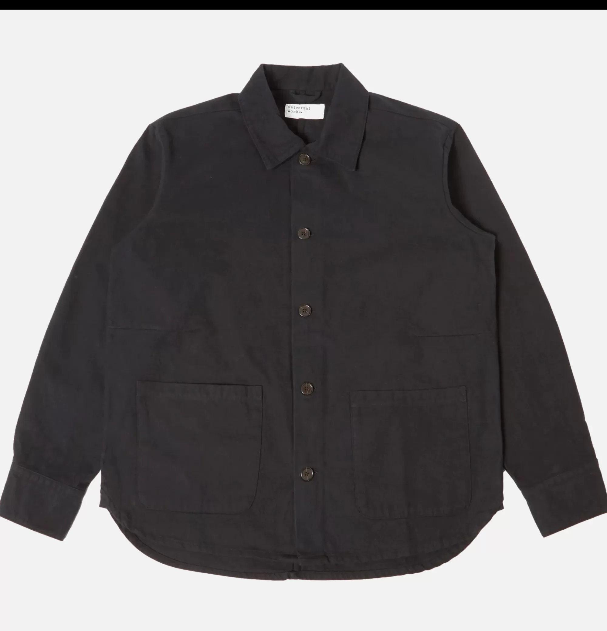 UNIVERSAL WORKS Chemise Travail Overshirt Black^ Chemises & Polos