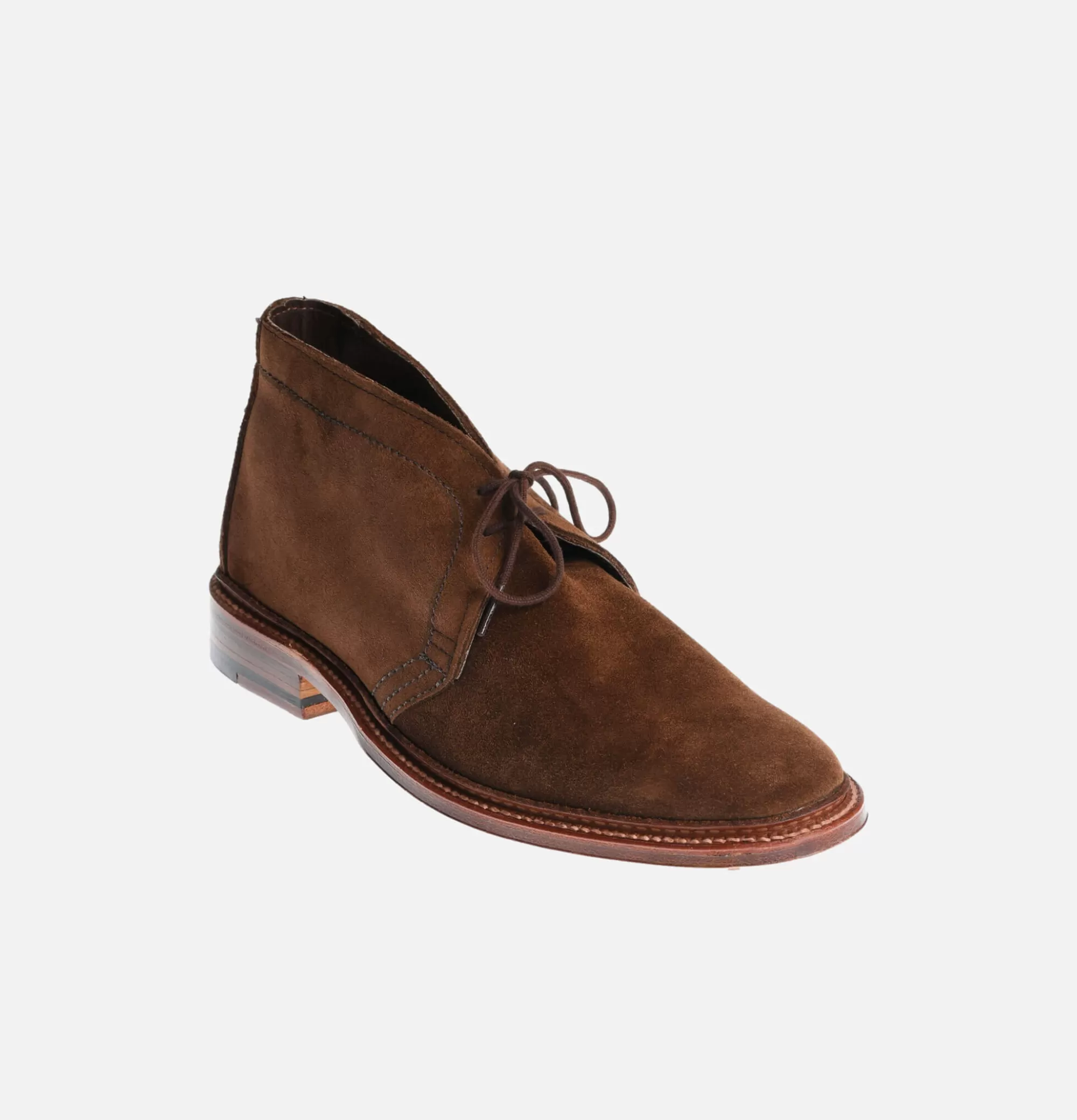 ALDEN SHOE CO Chukka Brown Suede 1492^Homme Bottes