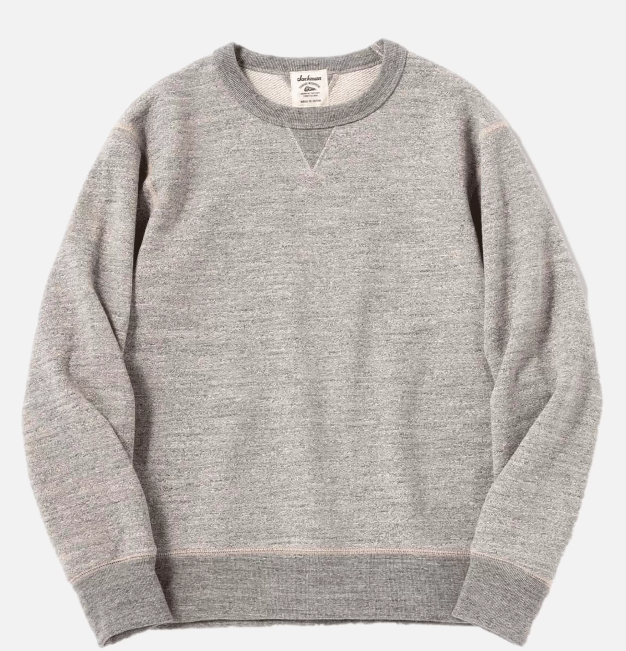 JACKMAN Crewneck Sweater Heather Grey^ Sweats & Polaires