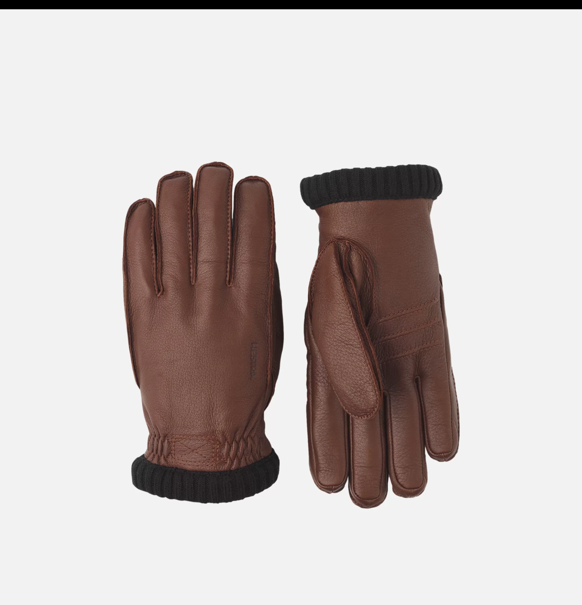 HESTRA Deerskin Gloves Chocolat^ Gants • Bonnets • Echarpes