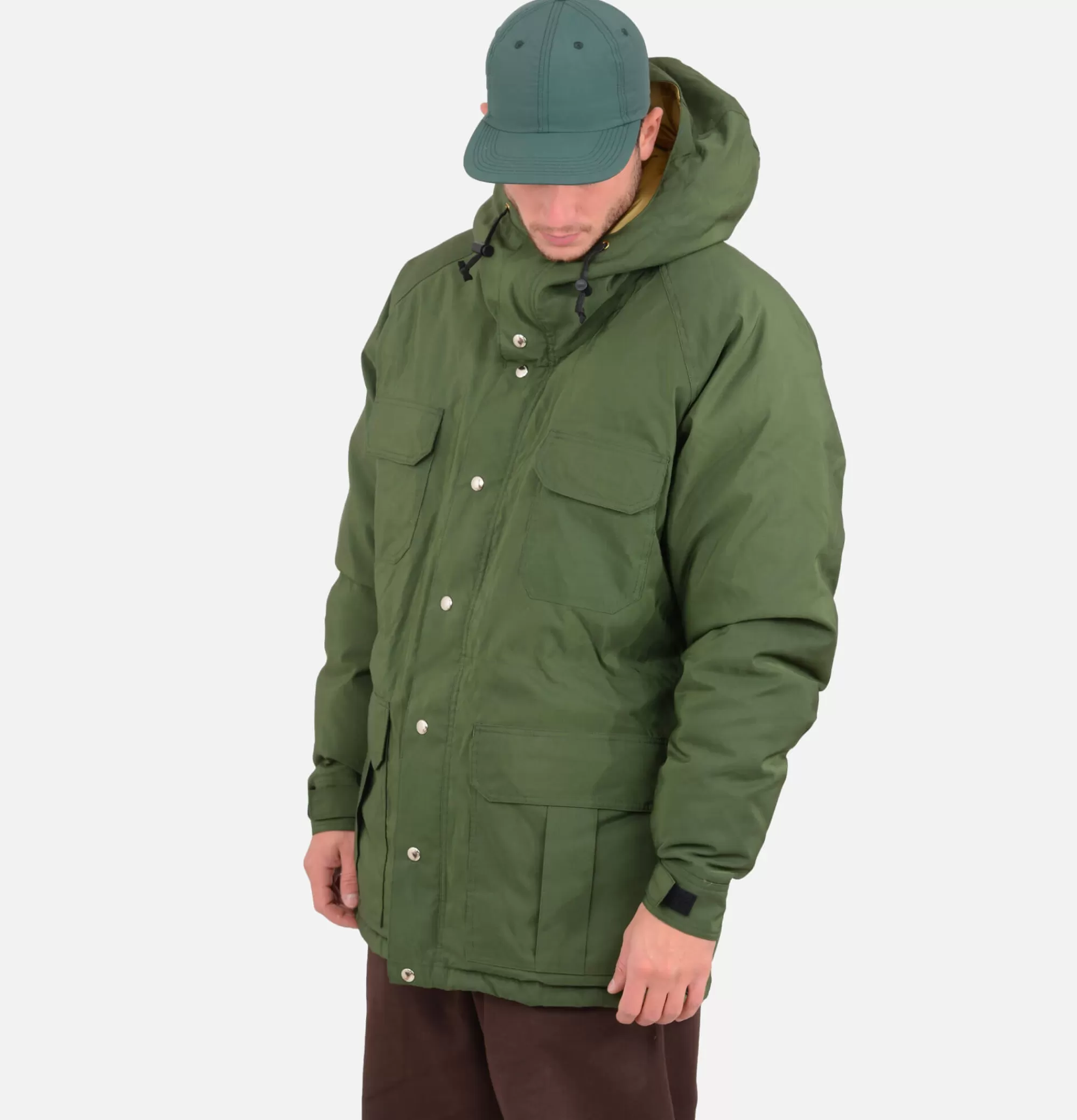 CRESCENT DOWN WORKS Down Arctic Montagne Parka Olive^ Blousons & Manteaux