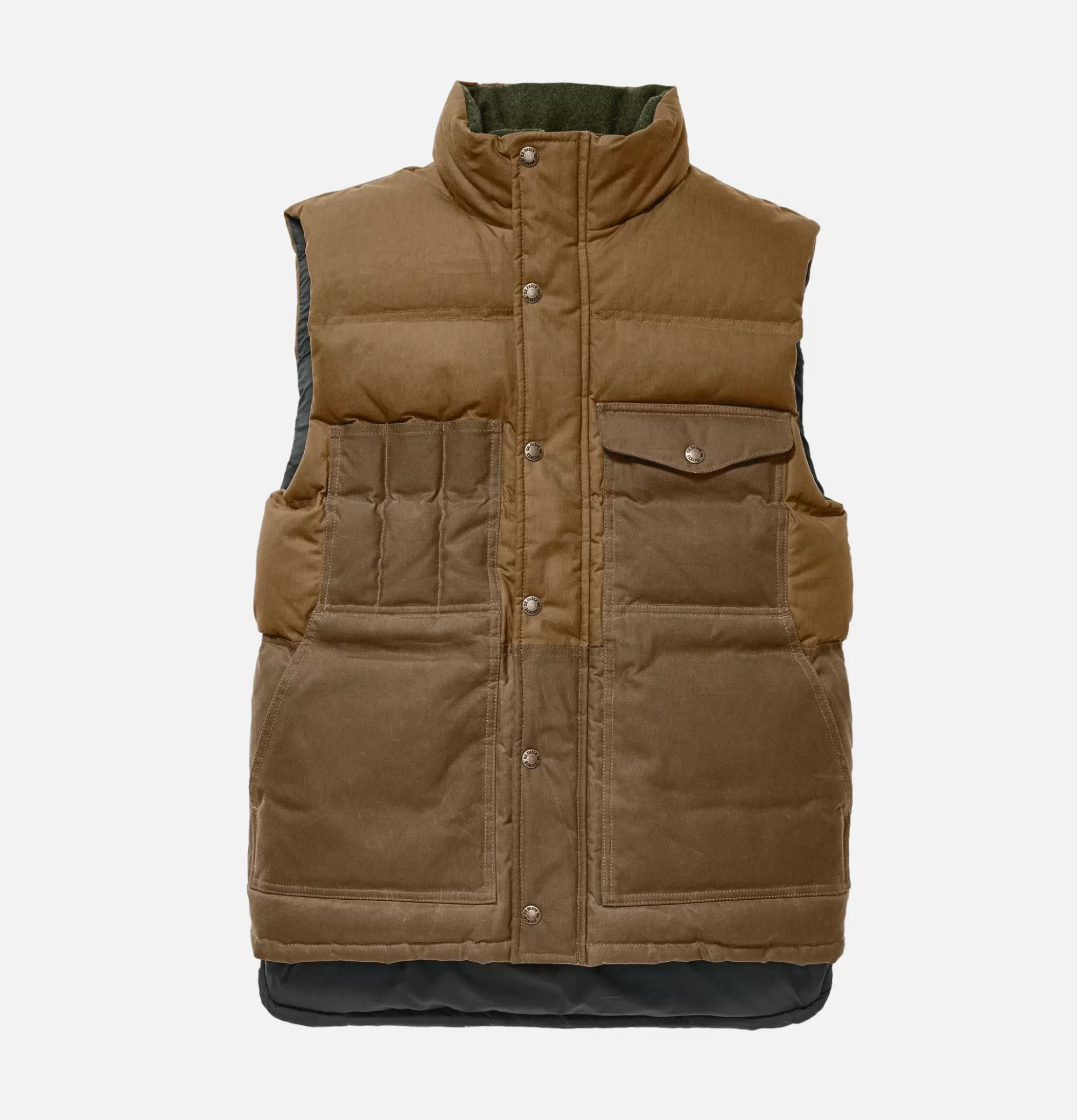 FILSON Down Cruiser Vest Dark Tan^ Blousons & Manteaux