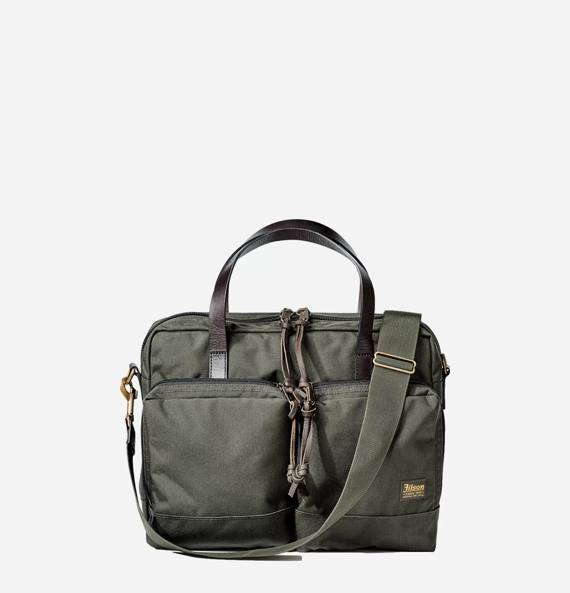 FILSON Dryden Briefcase Otter Green^ Sacs Bandoulière