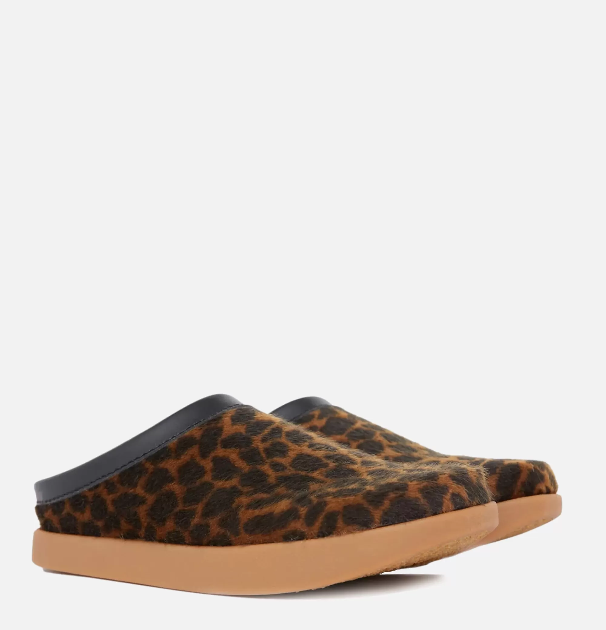 YOGI FOOTWEAR Floyd Animal Mule Leopard^Homme Chaussures