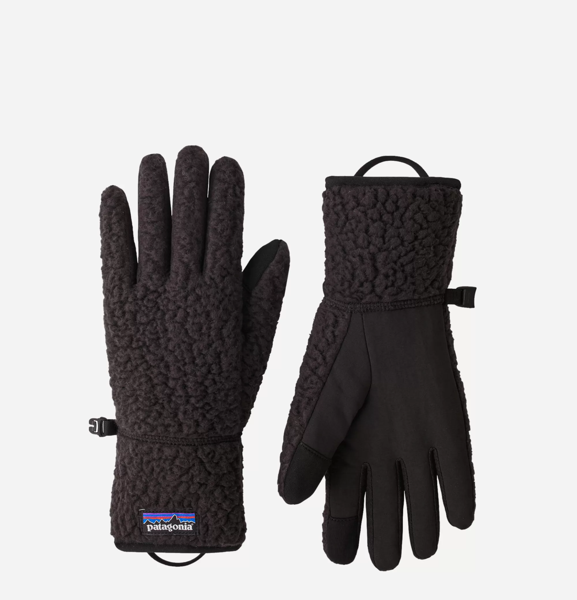 PATAGONIA ACCESSORIES Gant Retro Pile Black^ Gants • Bonnets • Echarpes