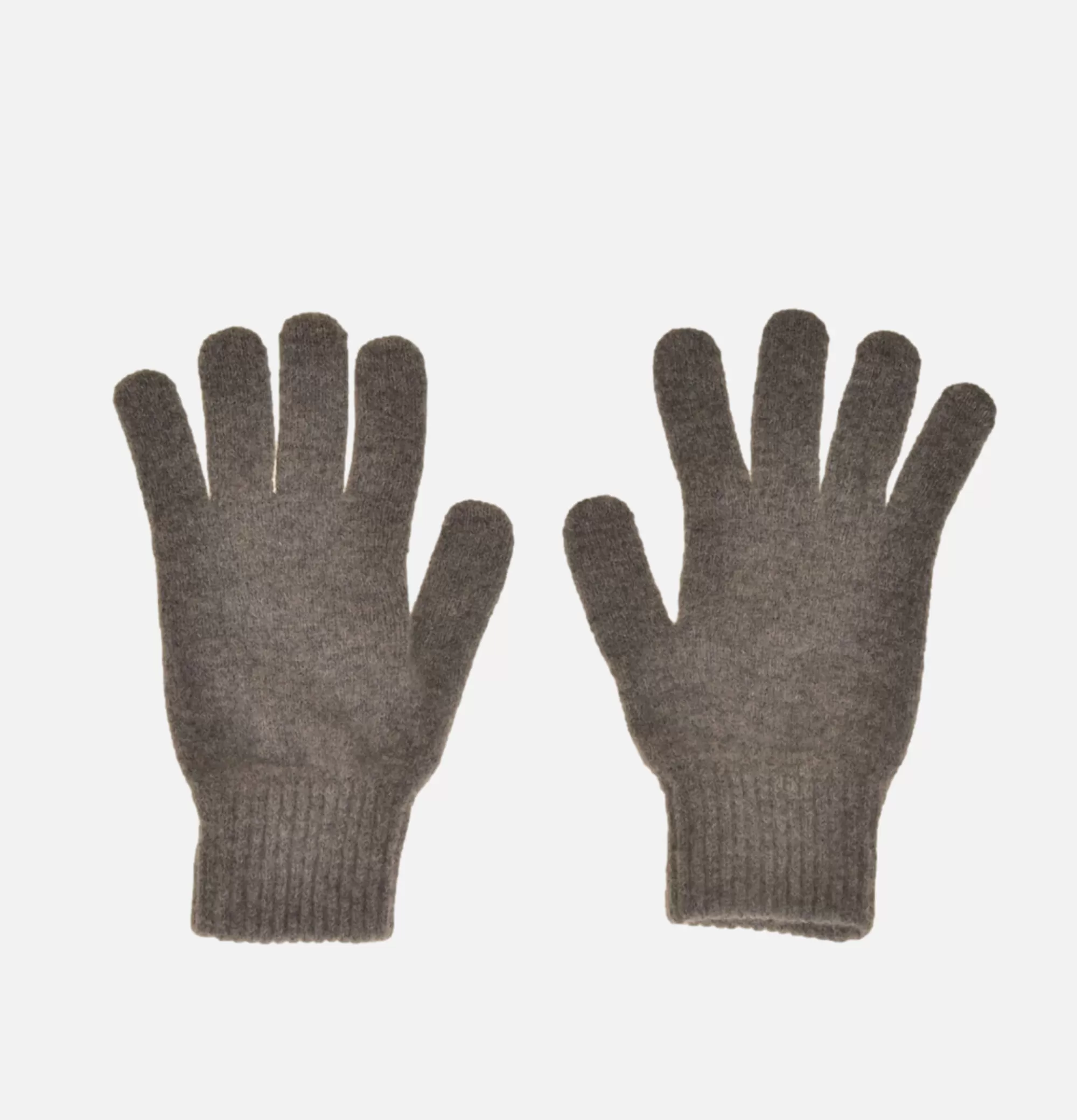 ROBERT MACKIE Gants En Laine Grey Mix^ Gants • Bonnets • Echarpes