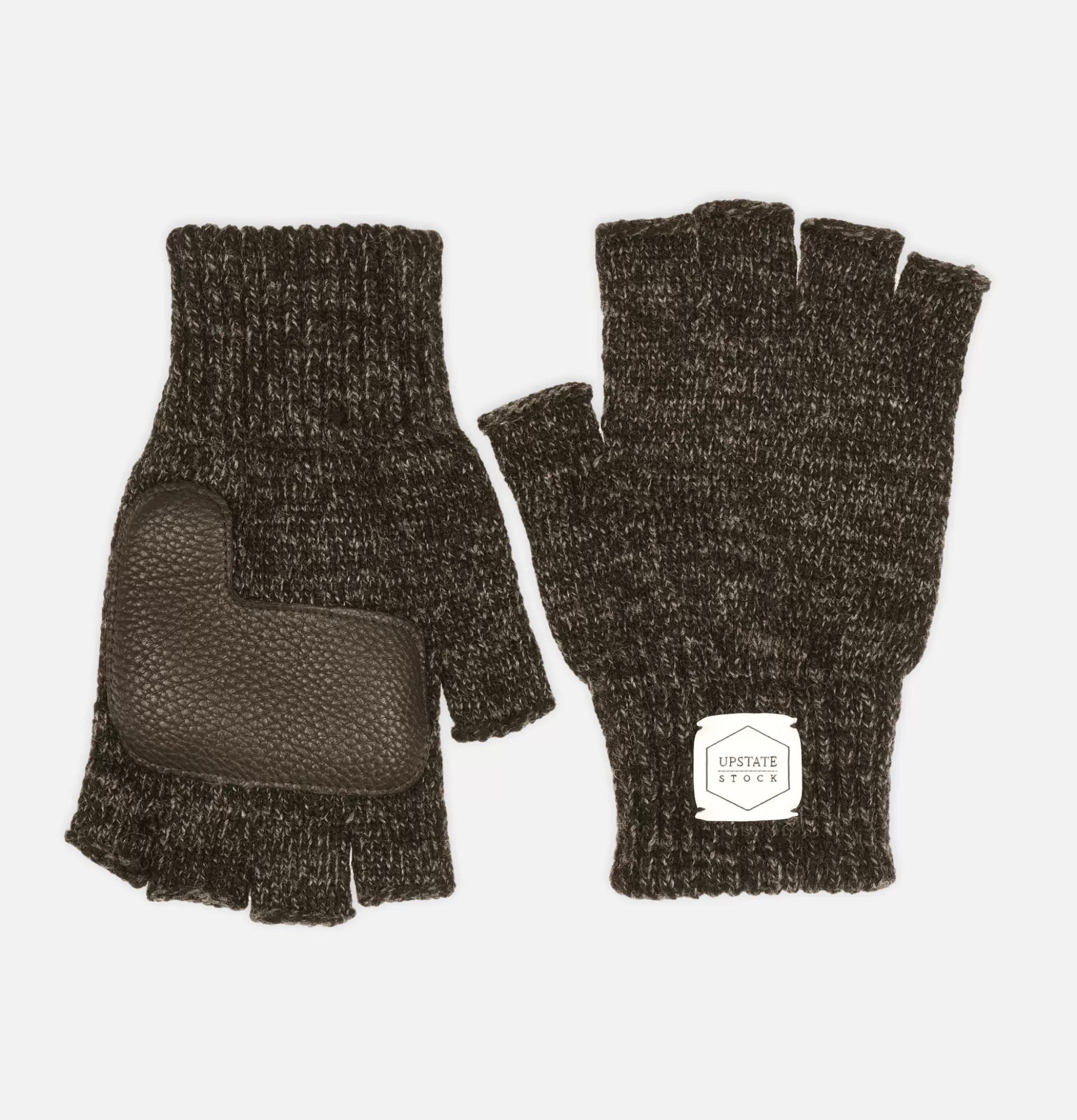 UPSTATE Gants Fingerless Black^ Gants • Bonnets • Echarpes