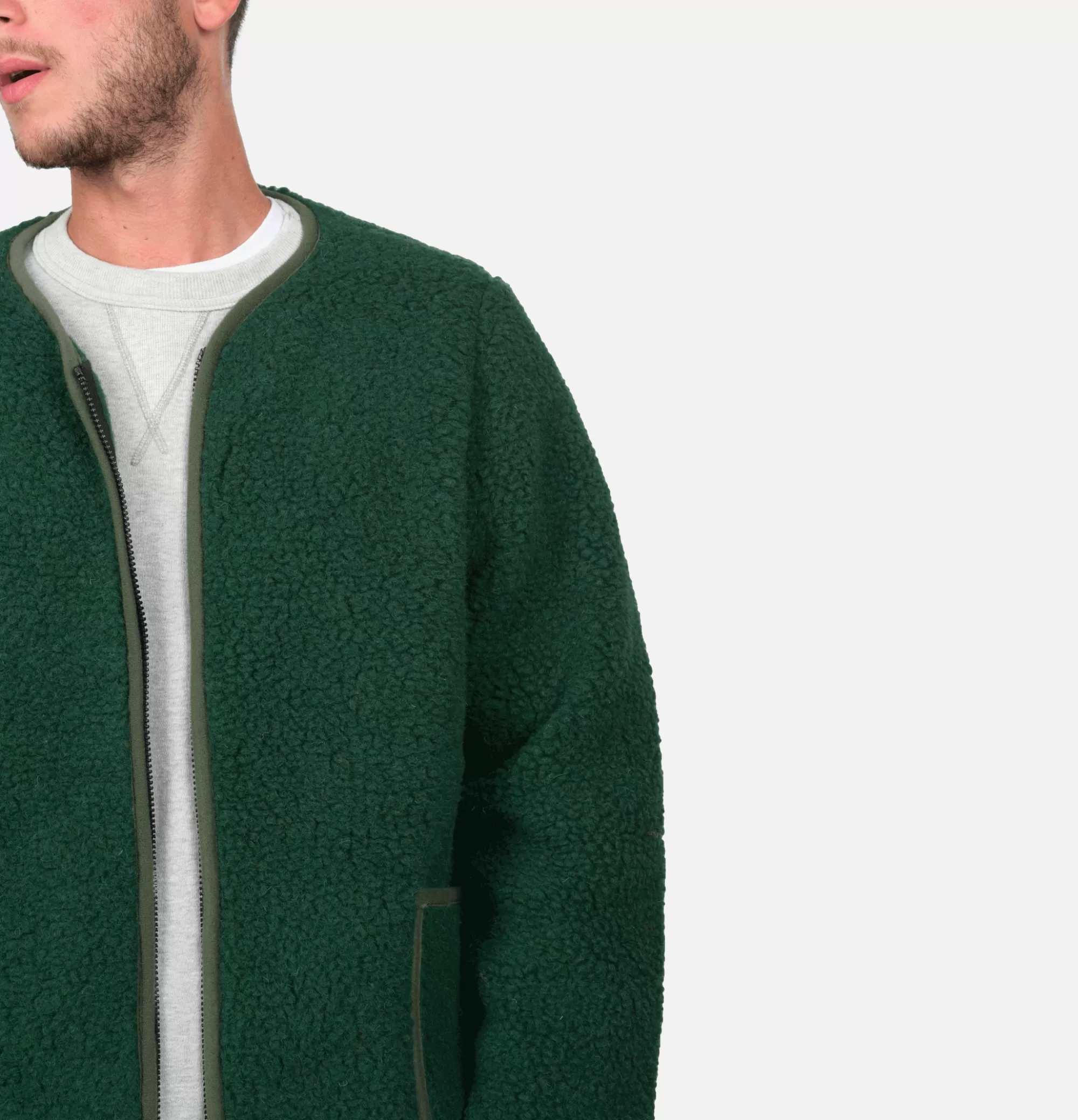 COLDBREAKER Gilet Nordeen Dark Green^ Sweats & Polaires