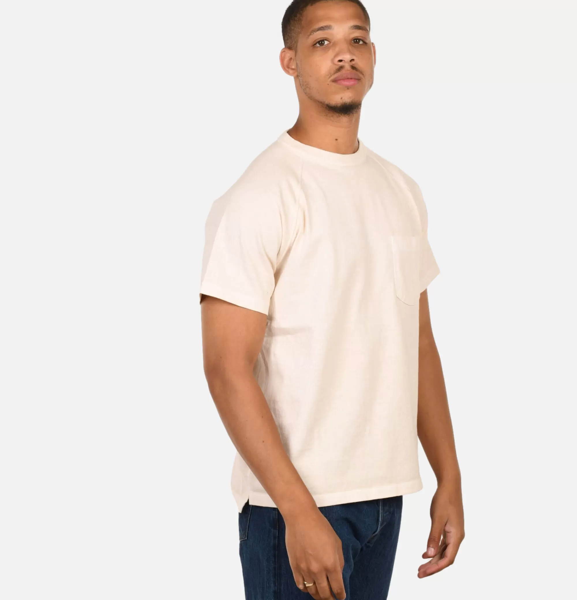 GOOD ON Heavy Raglan Pocket Tee Natural^ T-Shirts