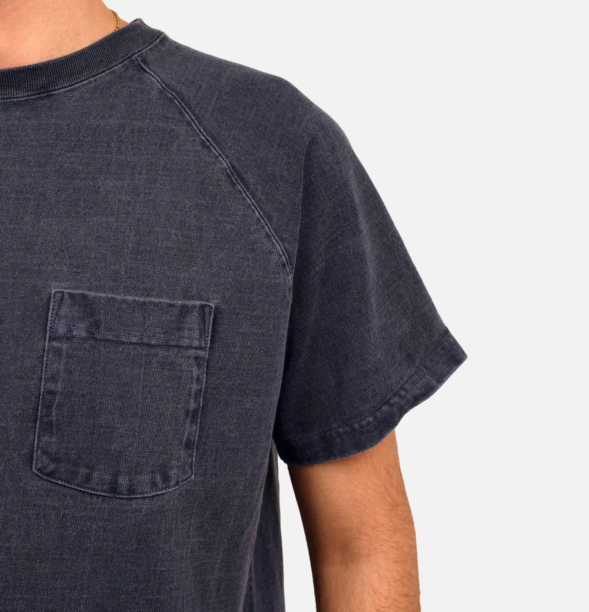 GOOD ON Heavy Raglan Pocket Tee Navy^ T-Shirts