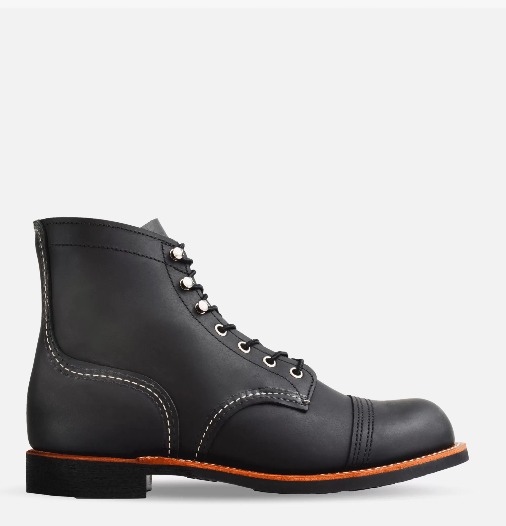 RED WING SHOES 8084 - Iron Ranger Black Harness^Homme Bottes